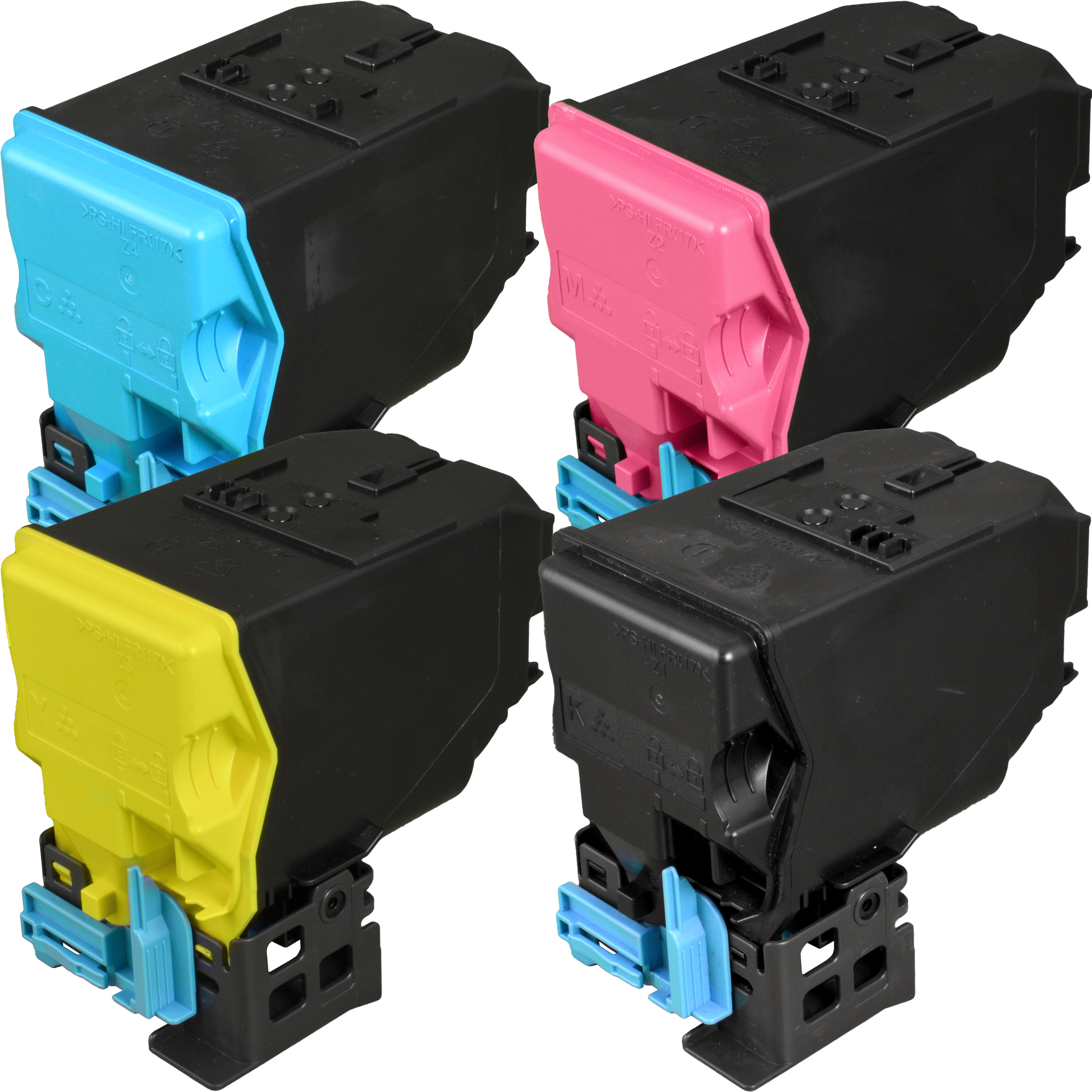 4260451660963 - 4 Toner ersetzt Konica Minolta Bizhub C25  4-farbig