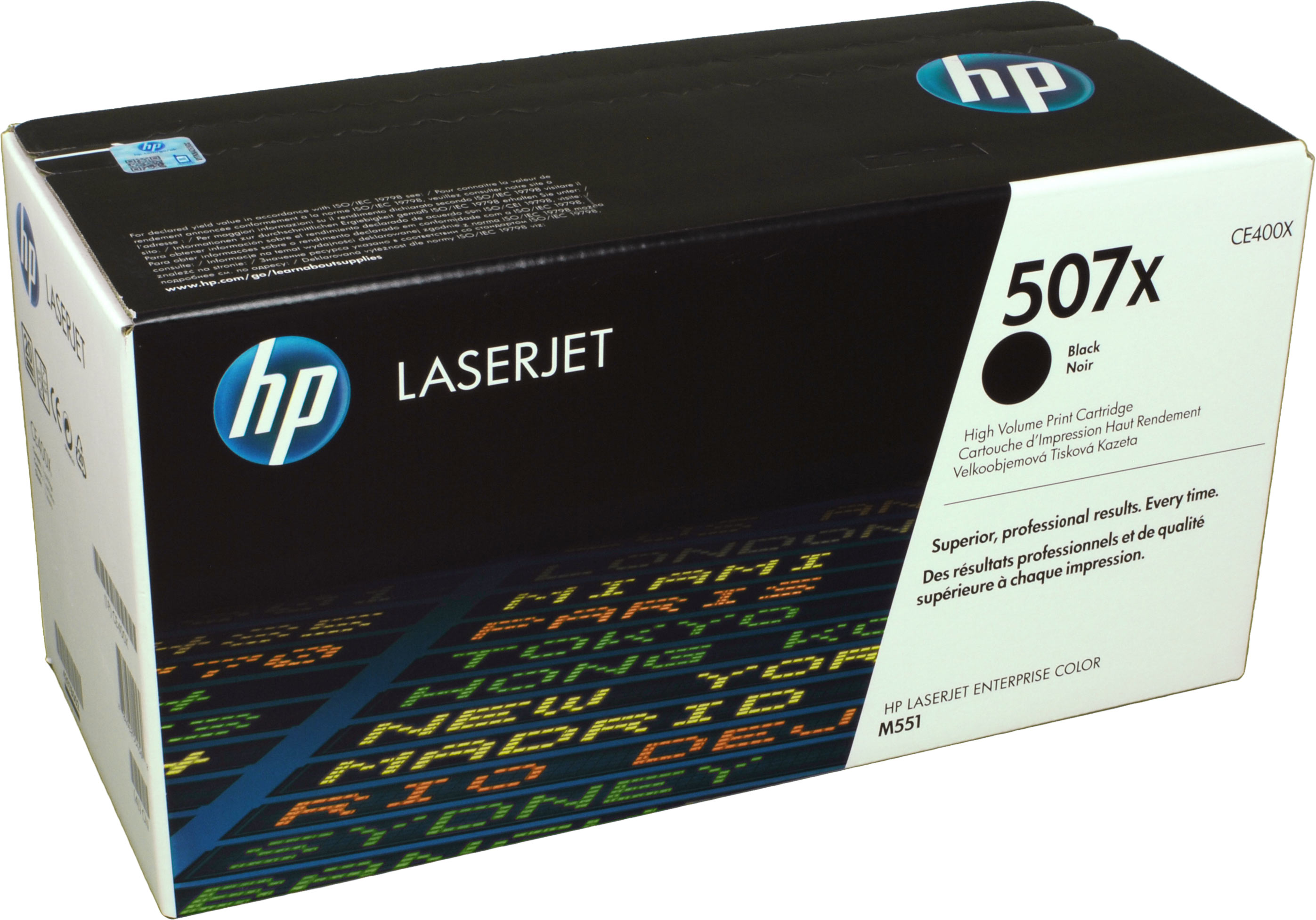 HP Toner CE400X 507X schwarz