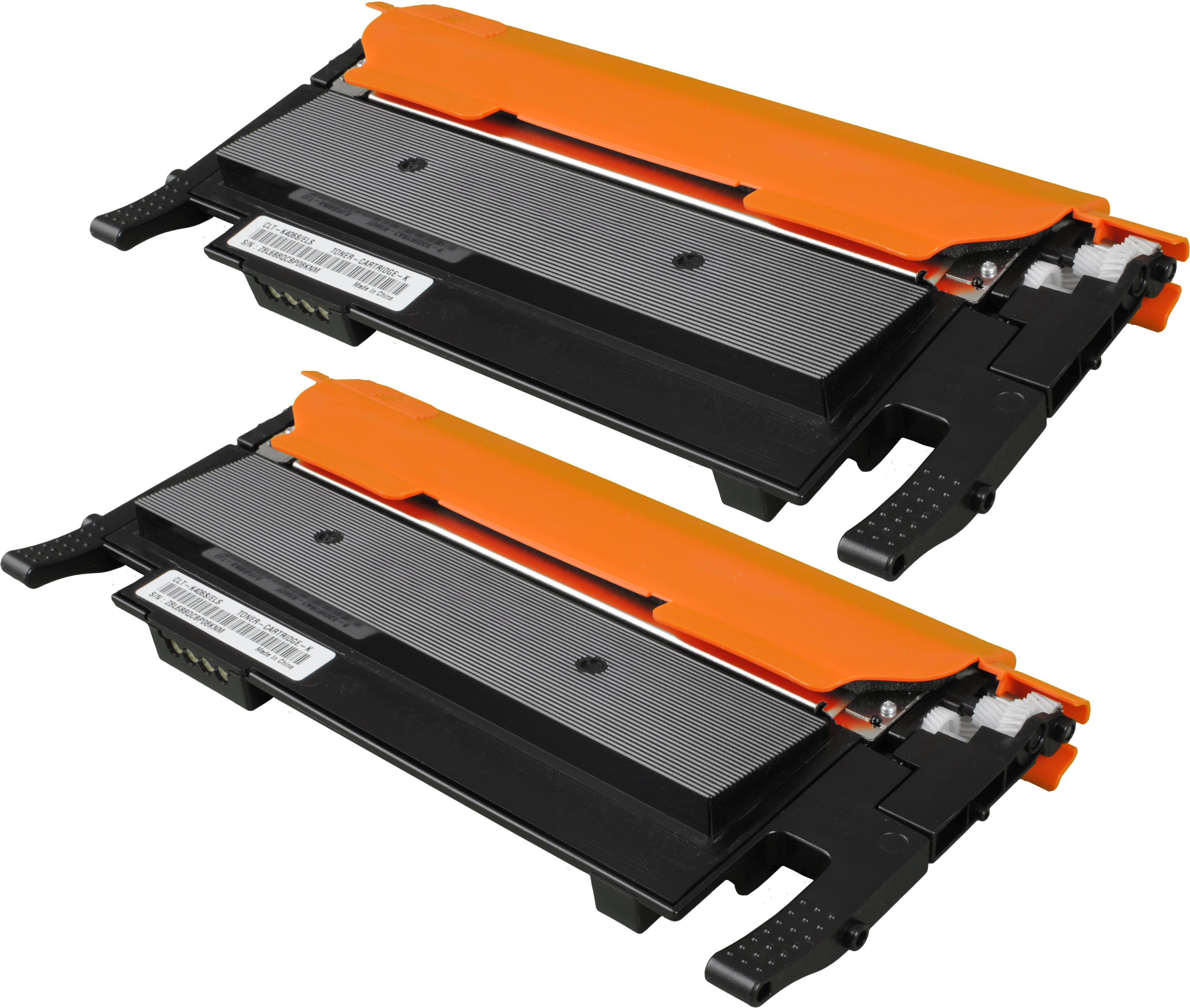 2 Kompatible Toner ersetzt HP CLT-P406B/ELS SU374A Doppelpack schwarz