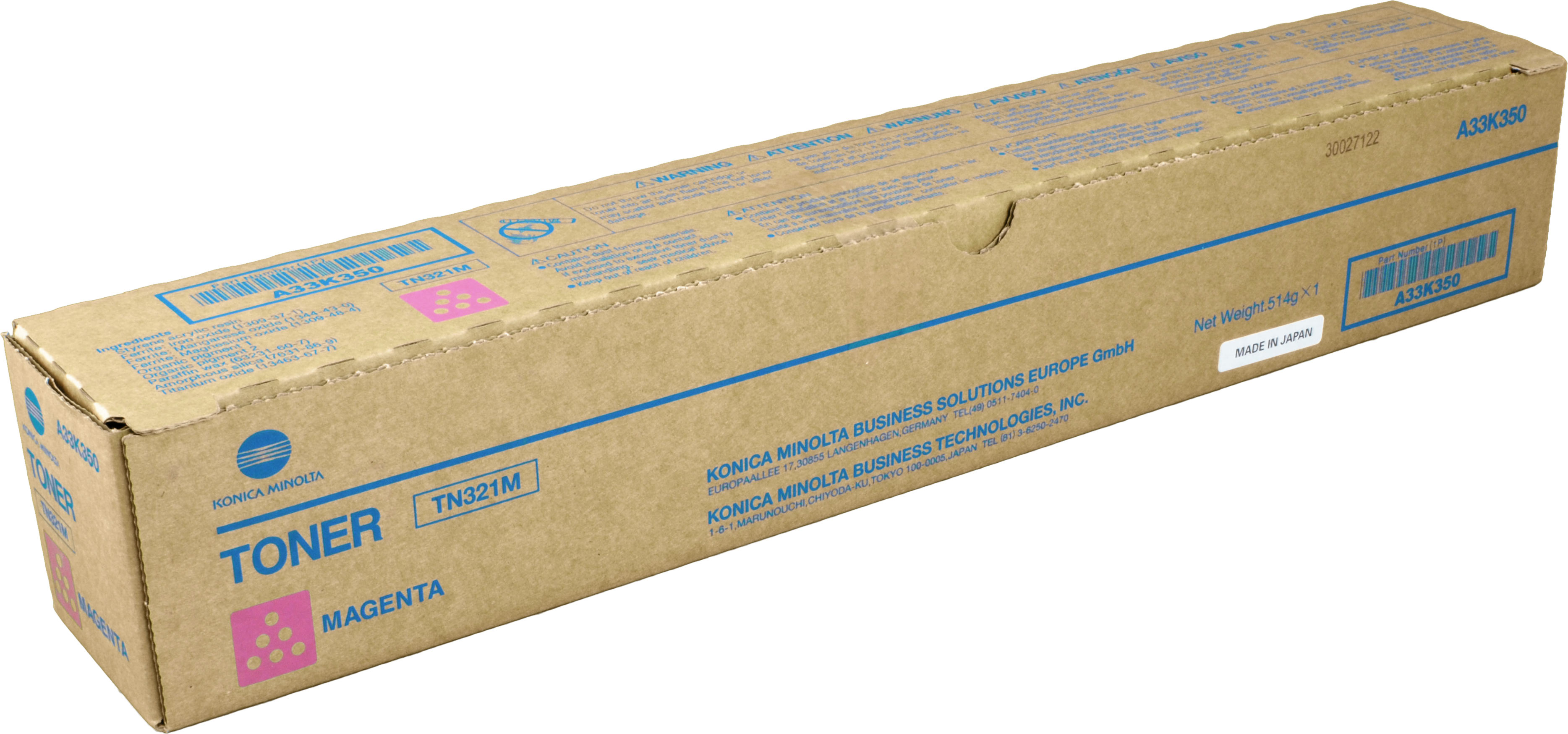 Konica Minolta Toner TN-321M A33K350 magenta