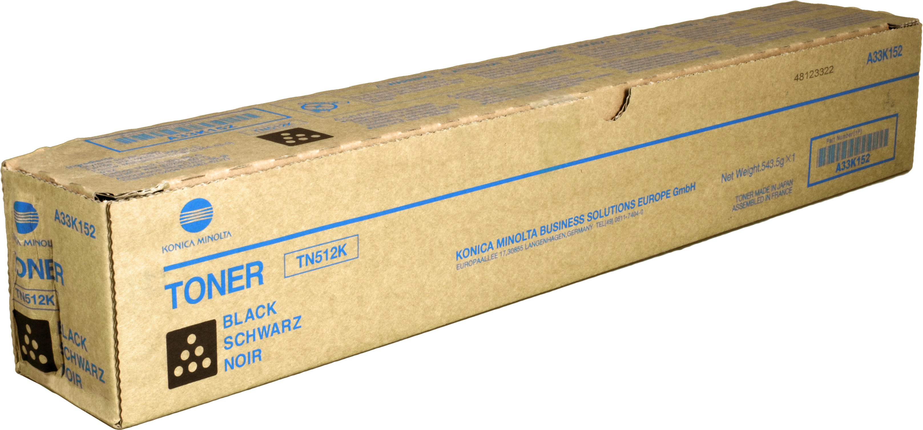 Konica Minolta Toner TN-512K A33K152 schwarz