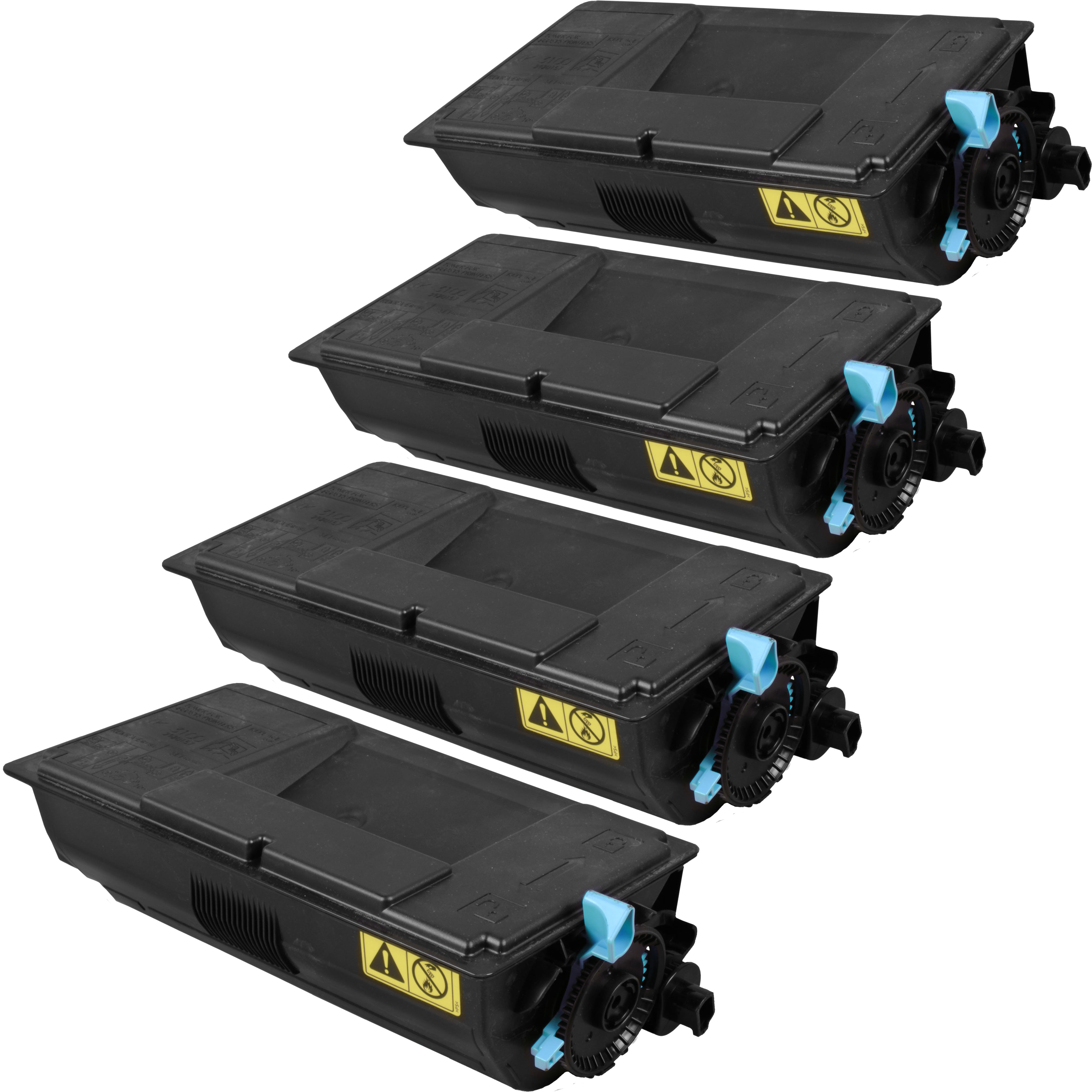 4260366320600 - 4 Toner ersetzt Kyocera TK-3100   schwarz