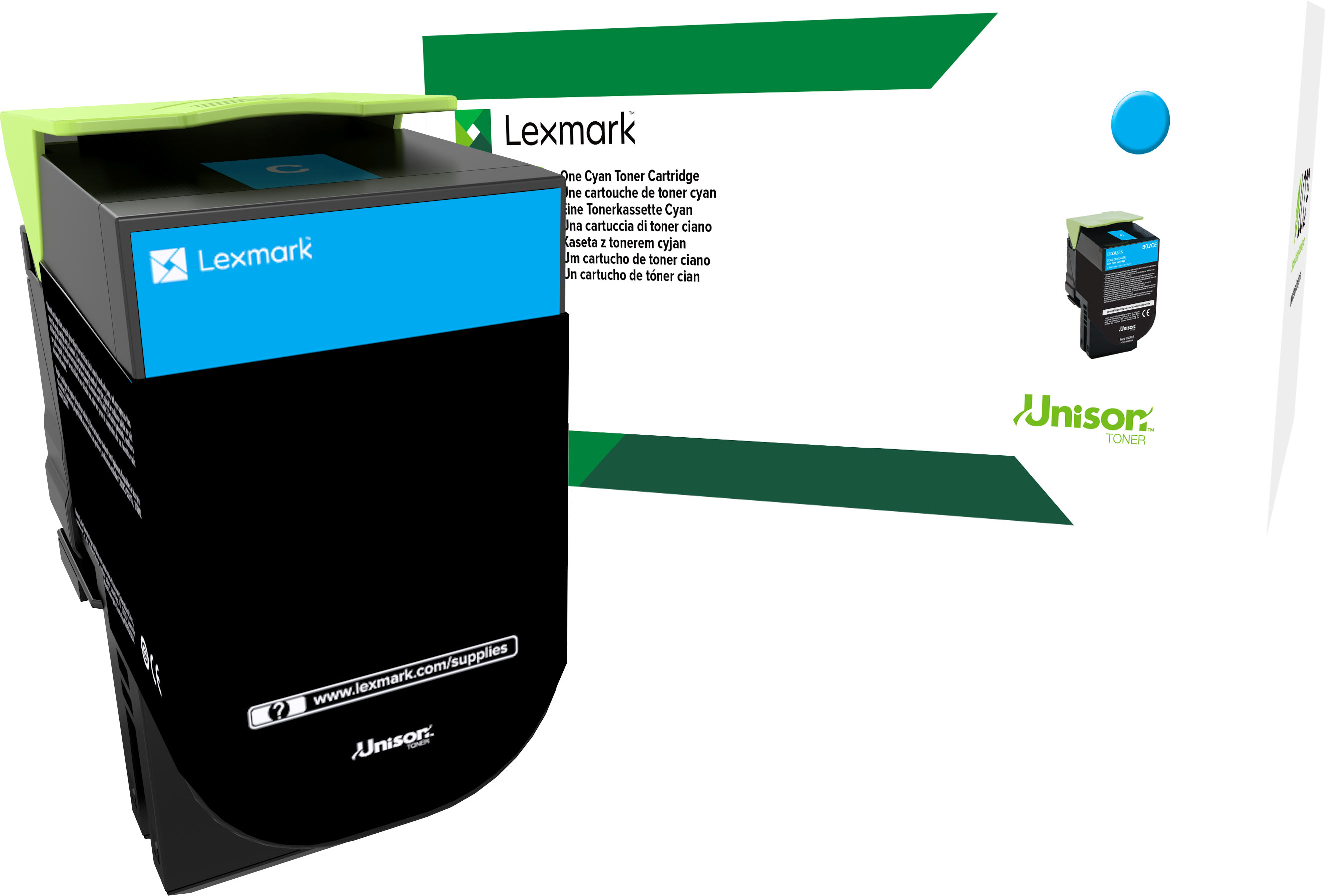 Lexmark Toner 70C20C0 702C cyan