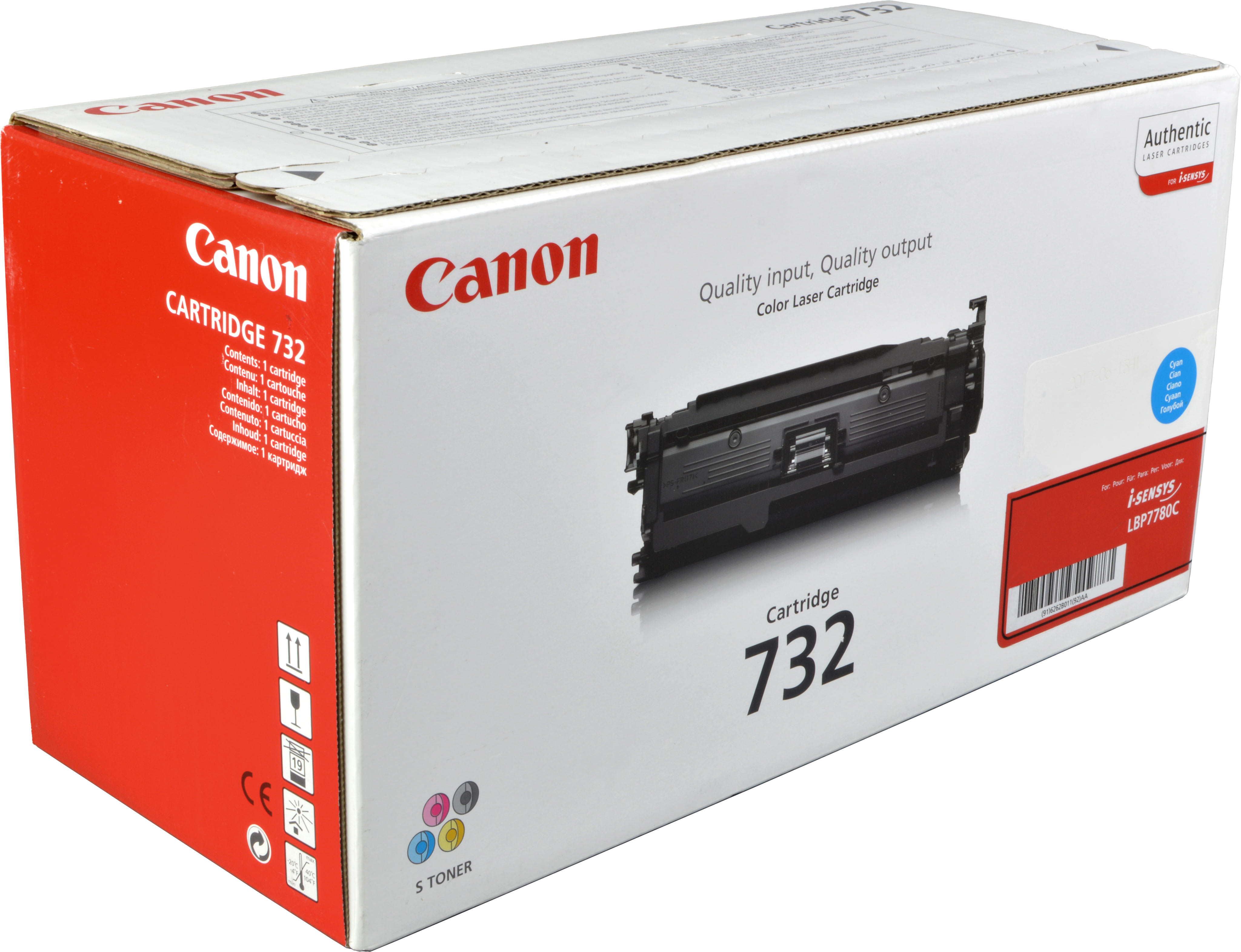 Canon Toner 6262B002  732  cyan