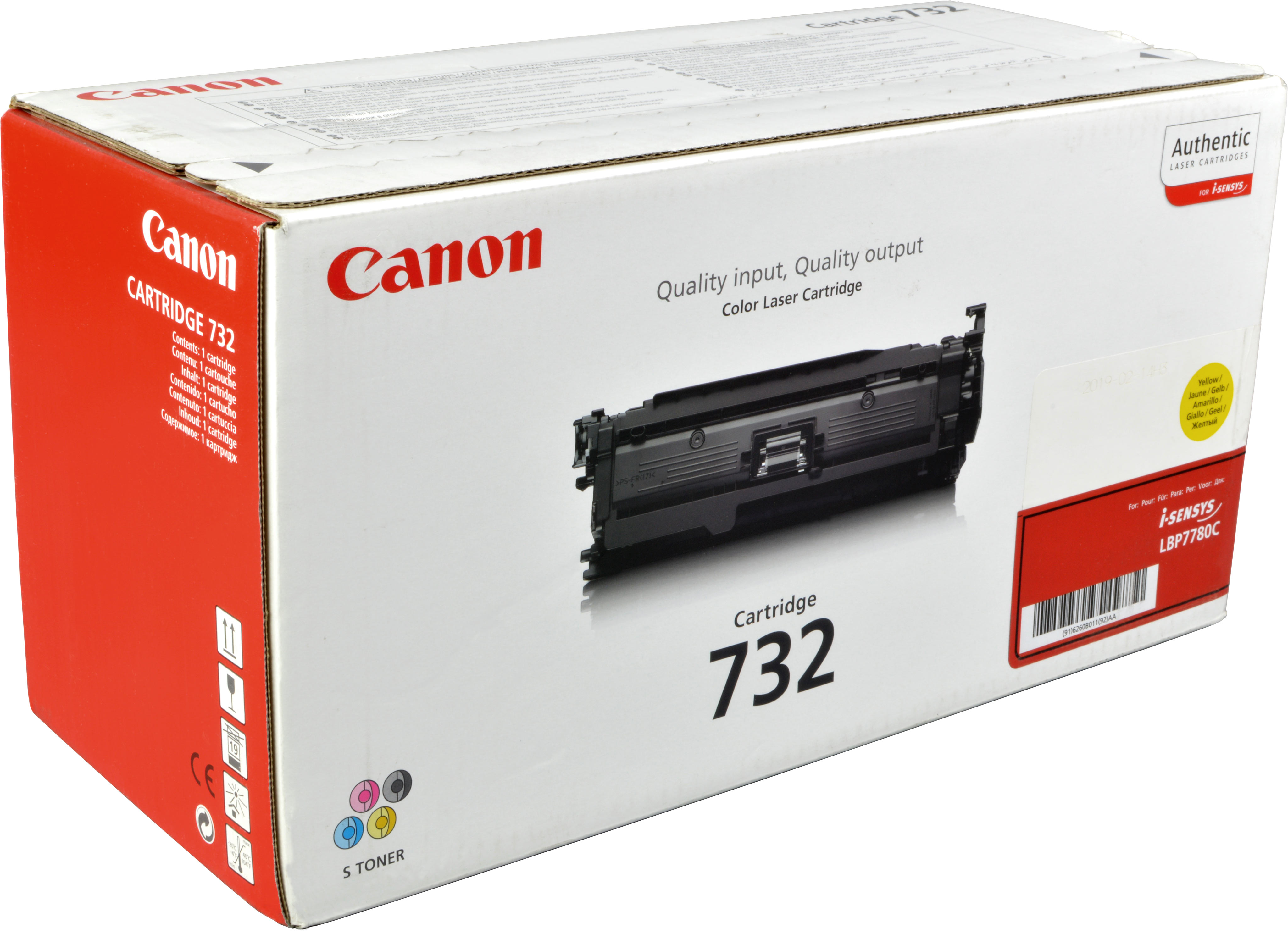 Canon Toner 6260B002 732 yellow