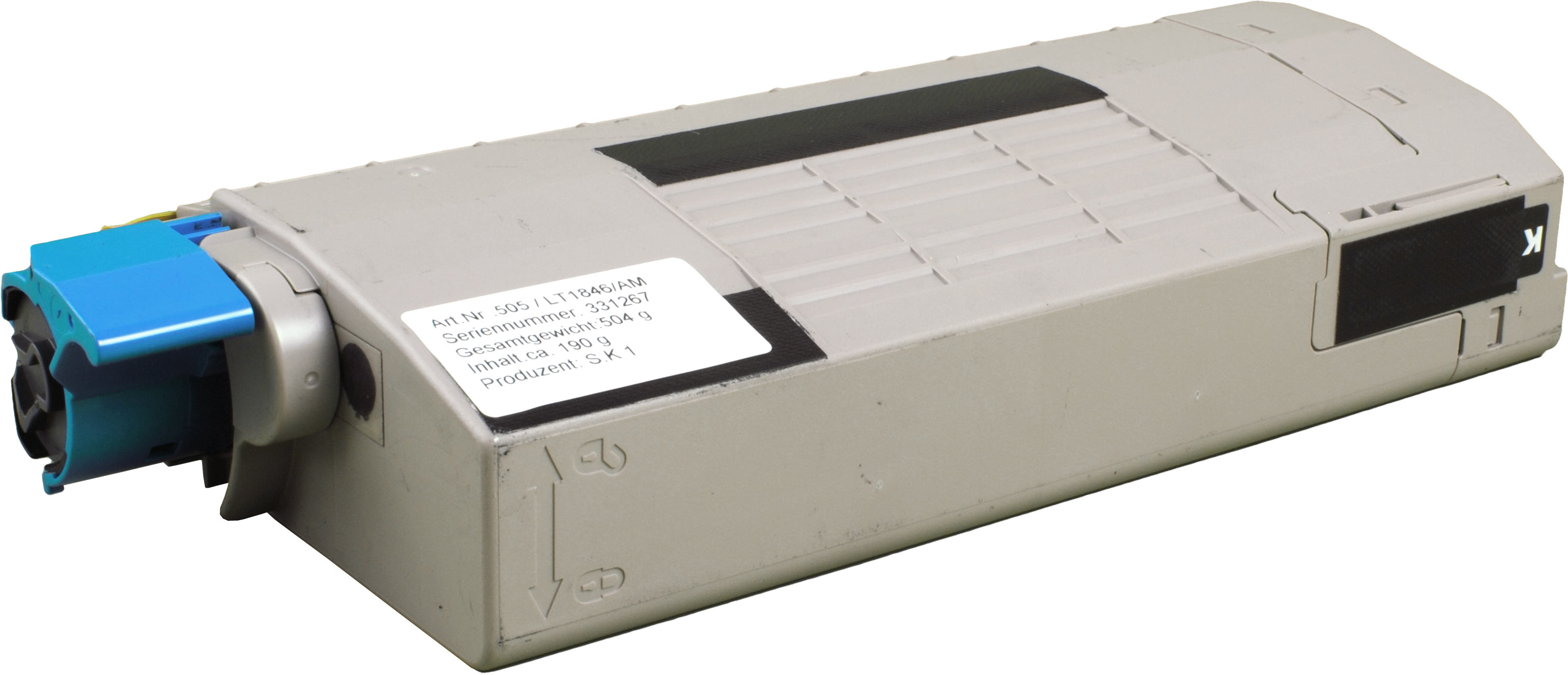 4260388558210 - Toner ersetzt Oki 45396304  schwarz