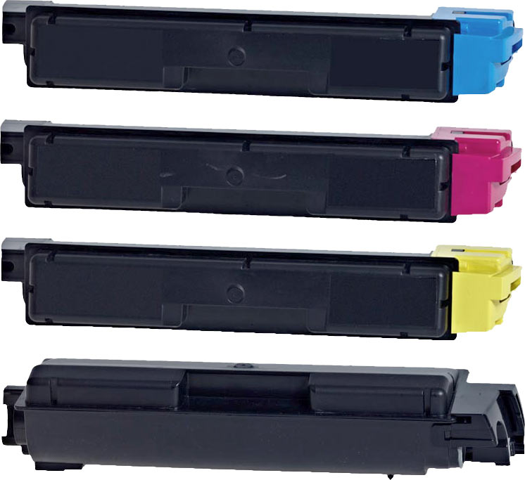 4260388557138 - 4 Toner ersetzt Kyocera TK-5135 K C M Y  4-farbig