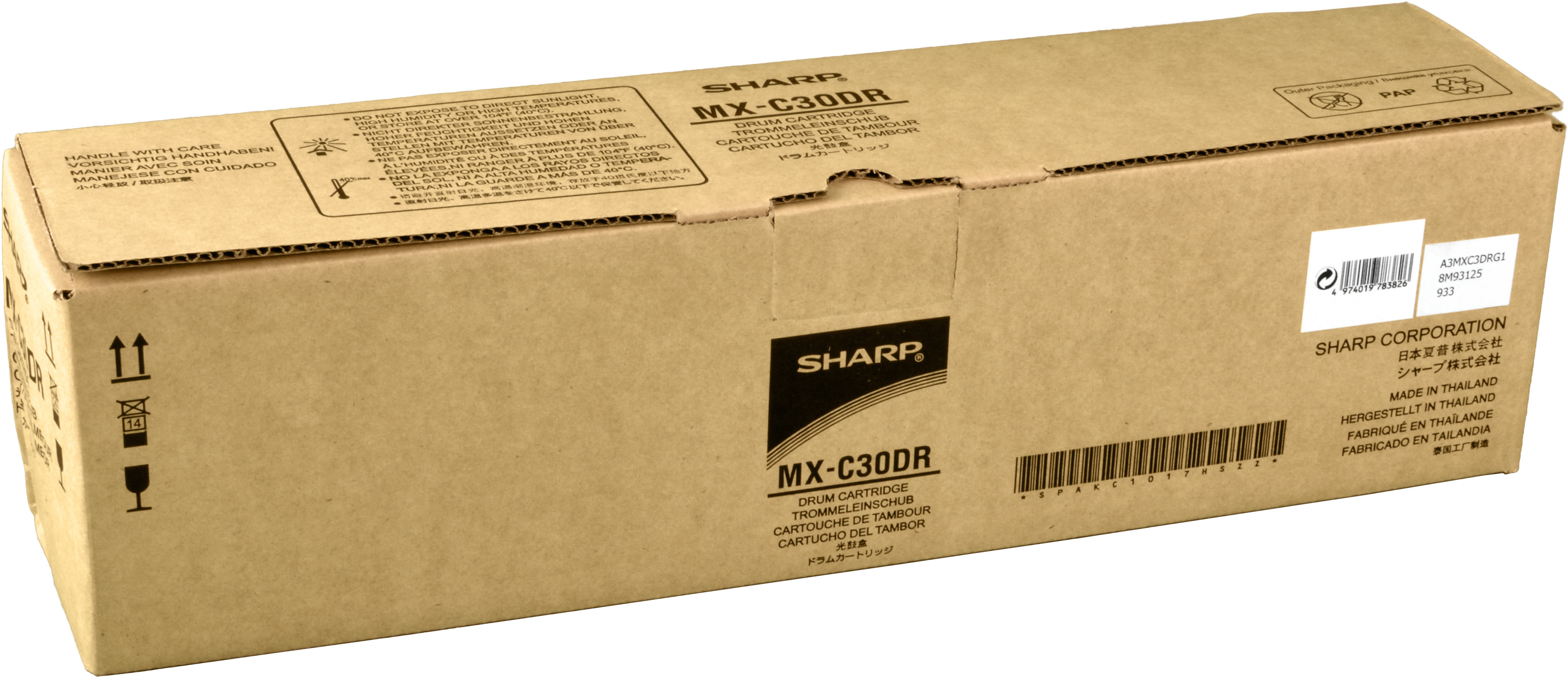 Sharp Trommel MX-C30DR KCMY
