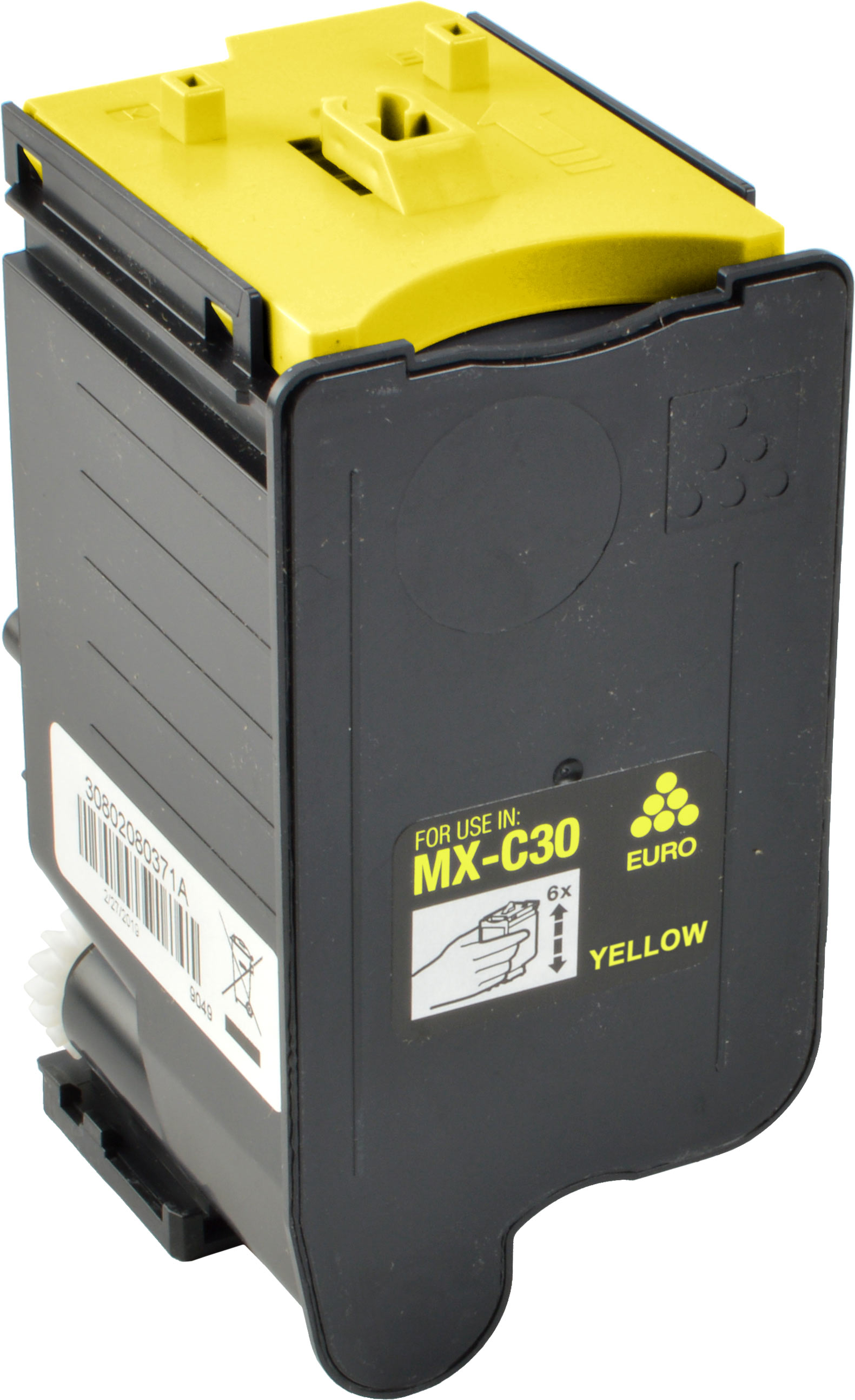 Ampertec Toner für Sharp MX-C30GTY  yellow