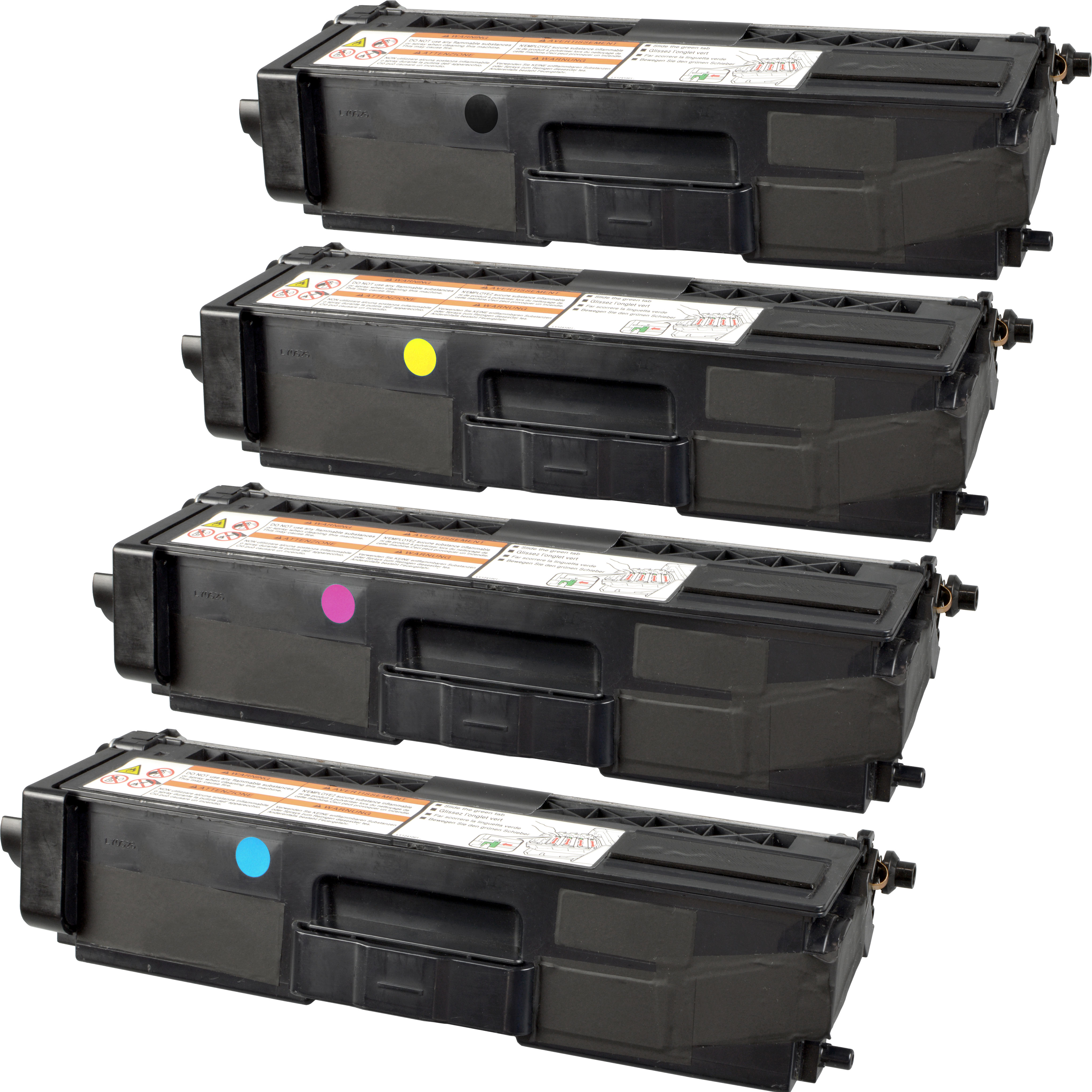 4260388550986 - 4 Toner kompatibel mit Brother TN-329BK C M Y  4-farbig