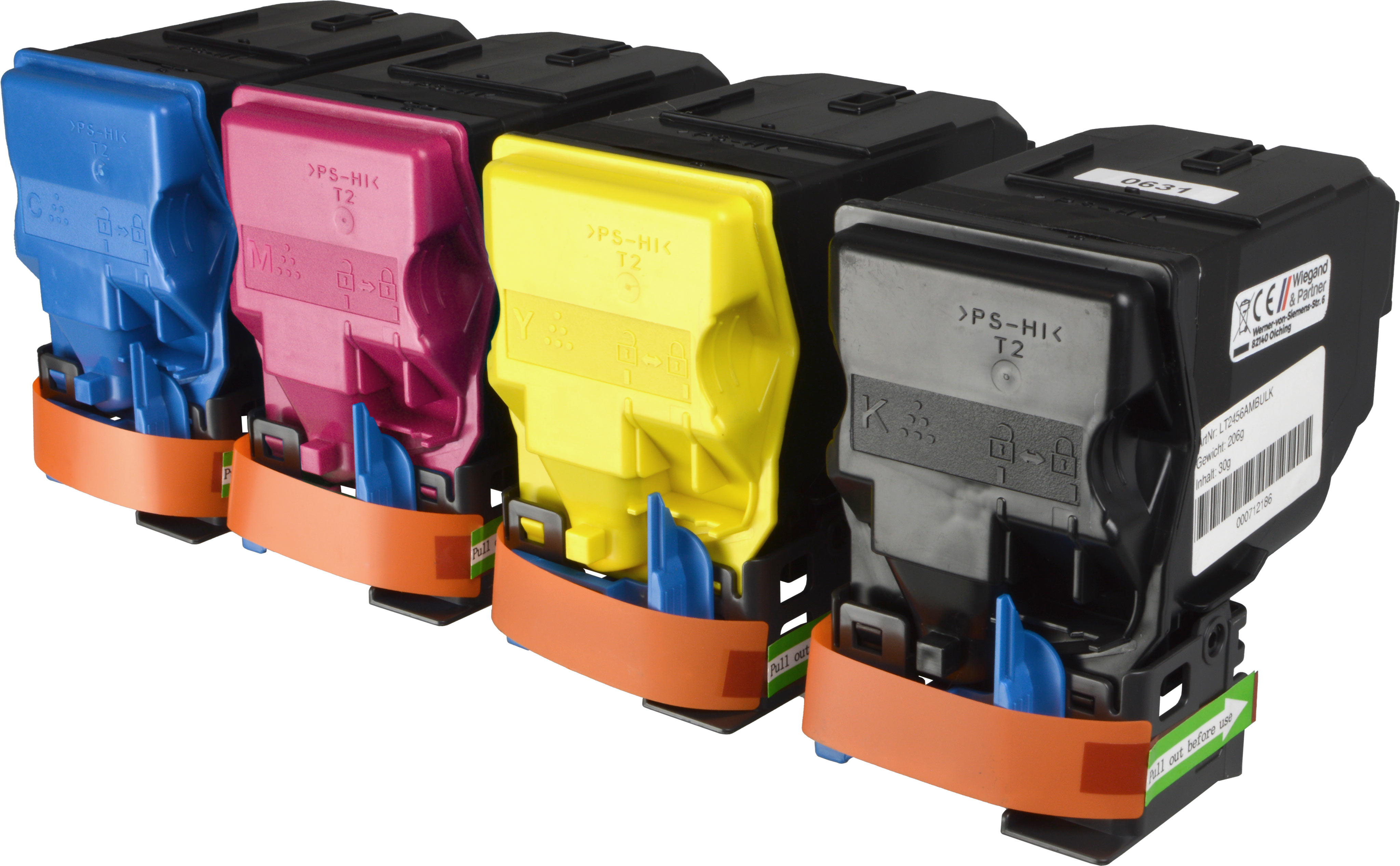 4262457370396 - 4 Toner ersetzt Konica Minolta TNP-50 K C M Y  4-farbig