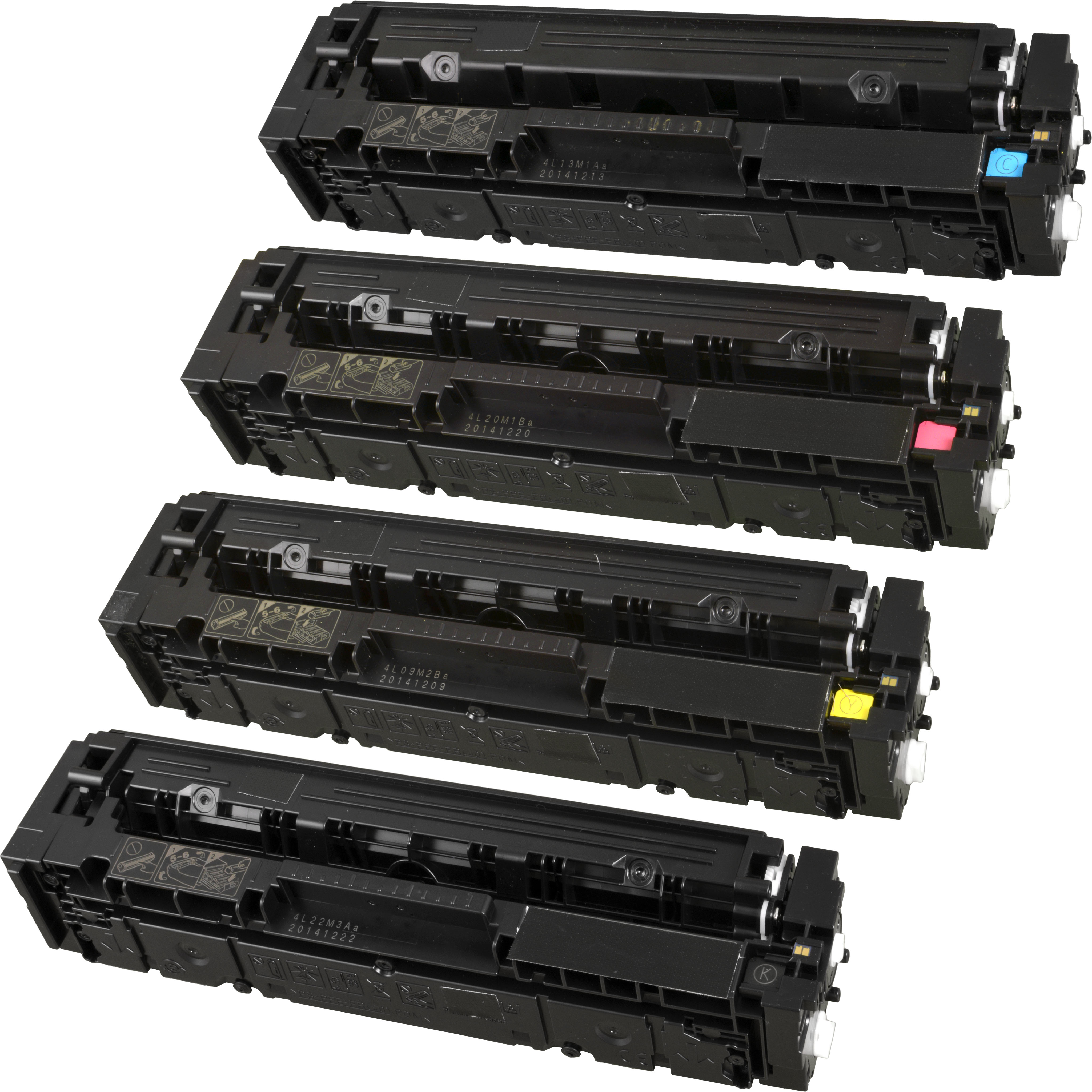 4260451660017 - 4 Toner ersetzt HP CF400A-403A  4-farbig