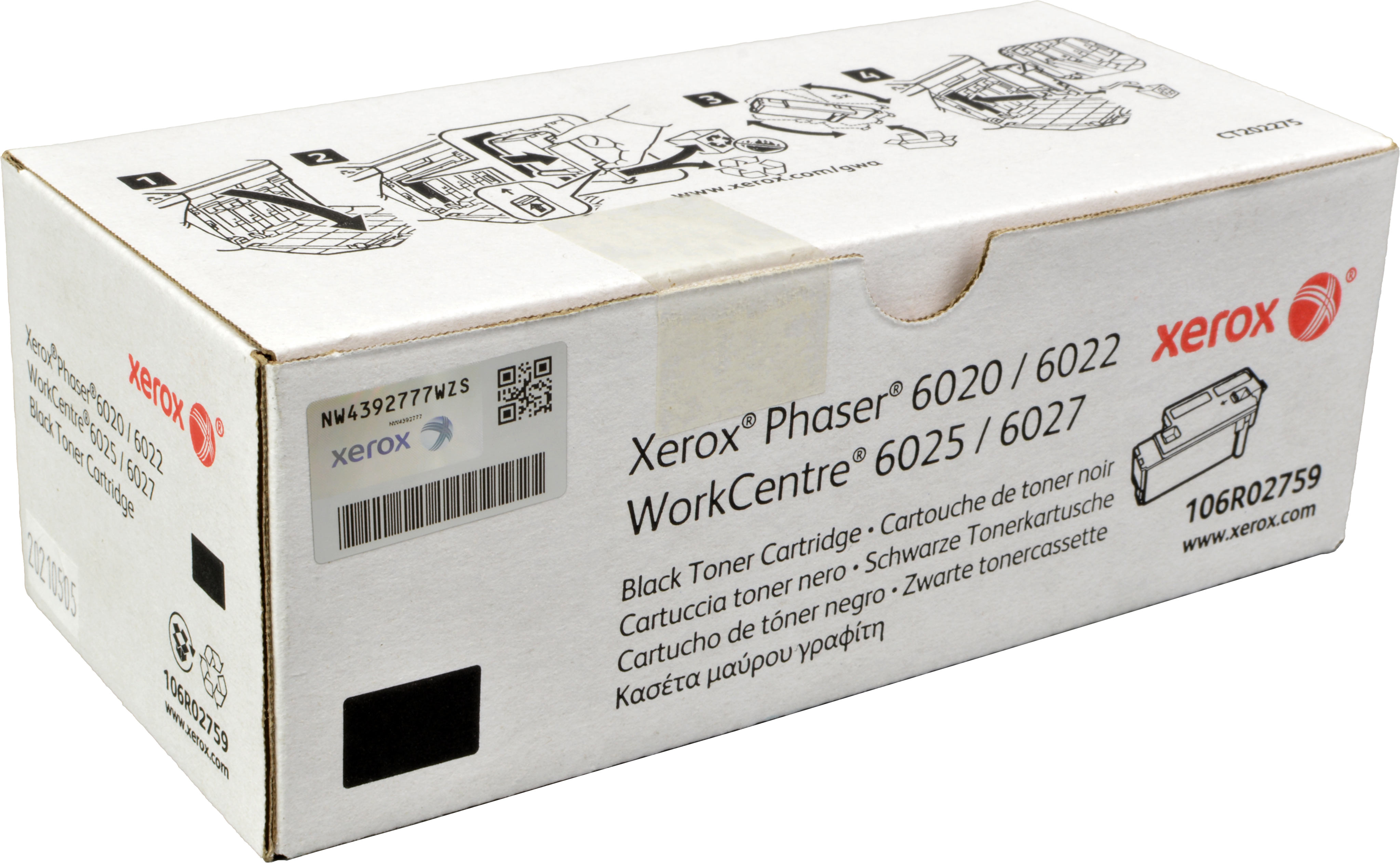 Xerox Toner 106R02759  schwarz