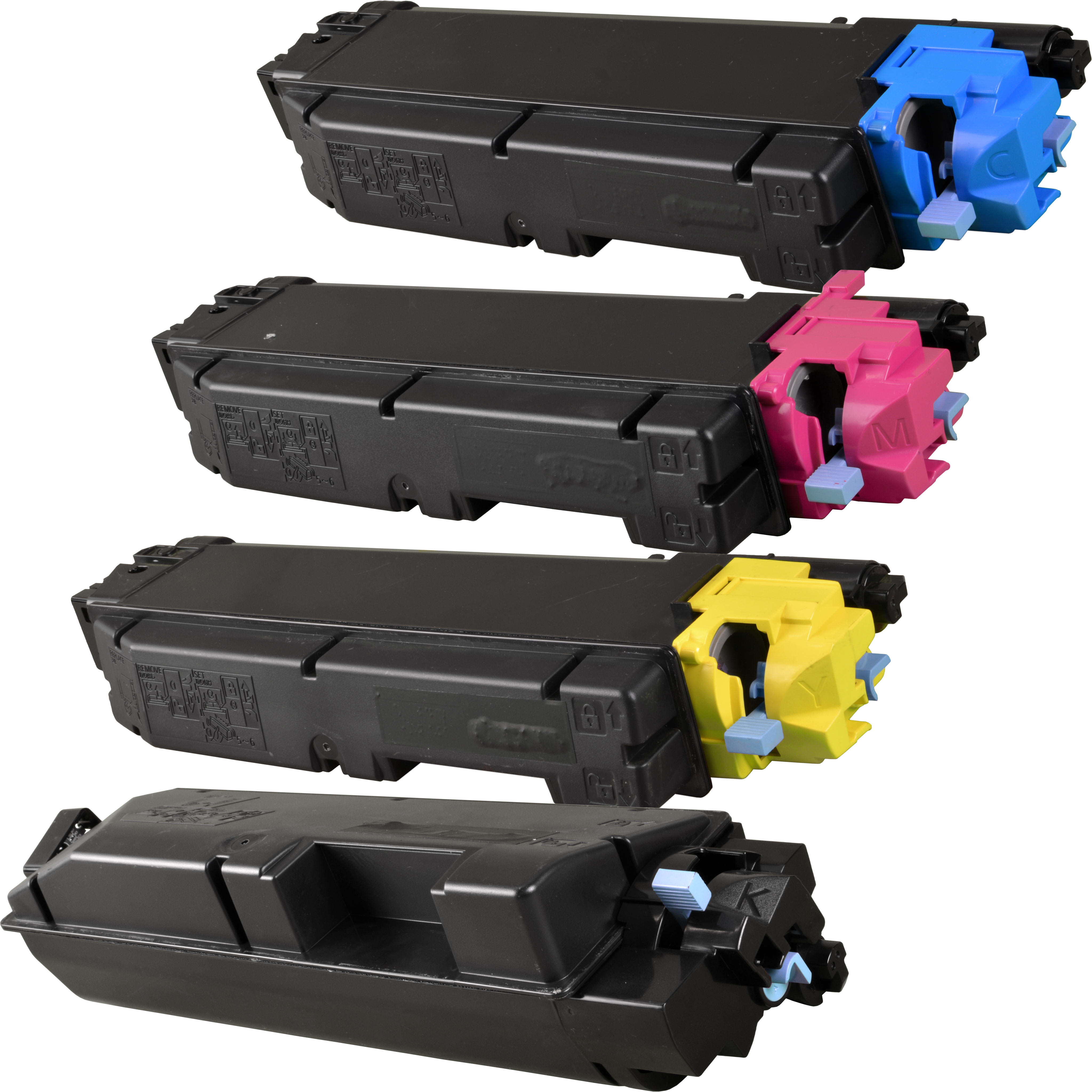 4260451661977 - 4 Toner ersetzt Kyocera TK-5150 K C M Y  4-farbig