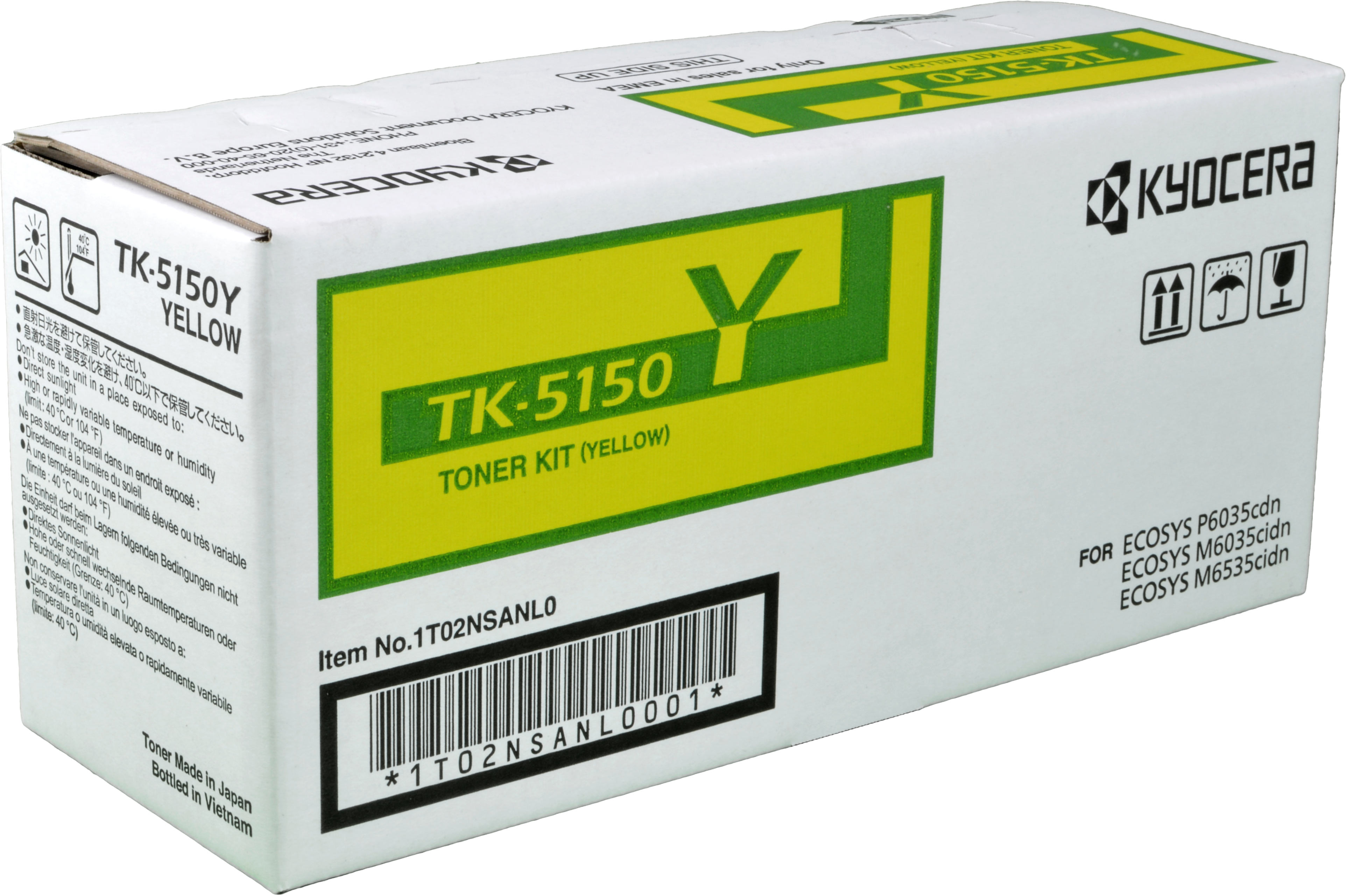 Kyocera Toner TK-5150Y  1T02NSANL0  yellow