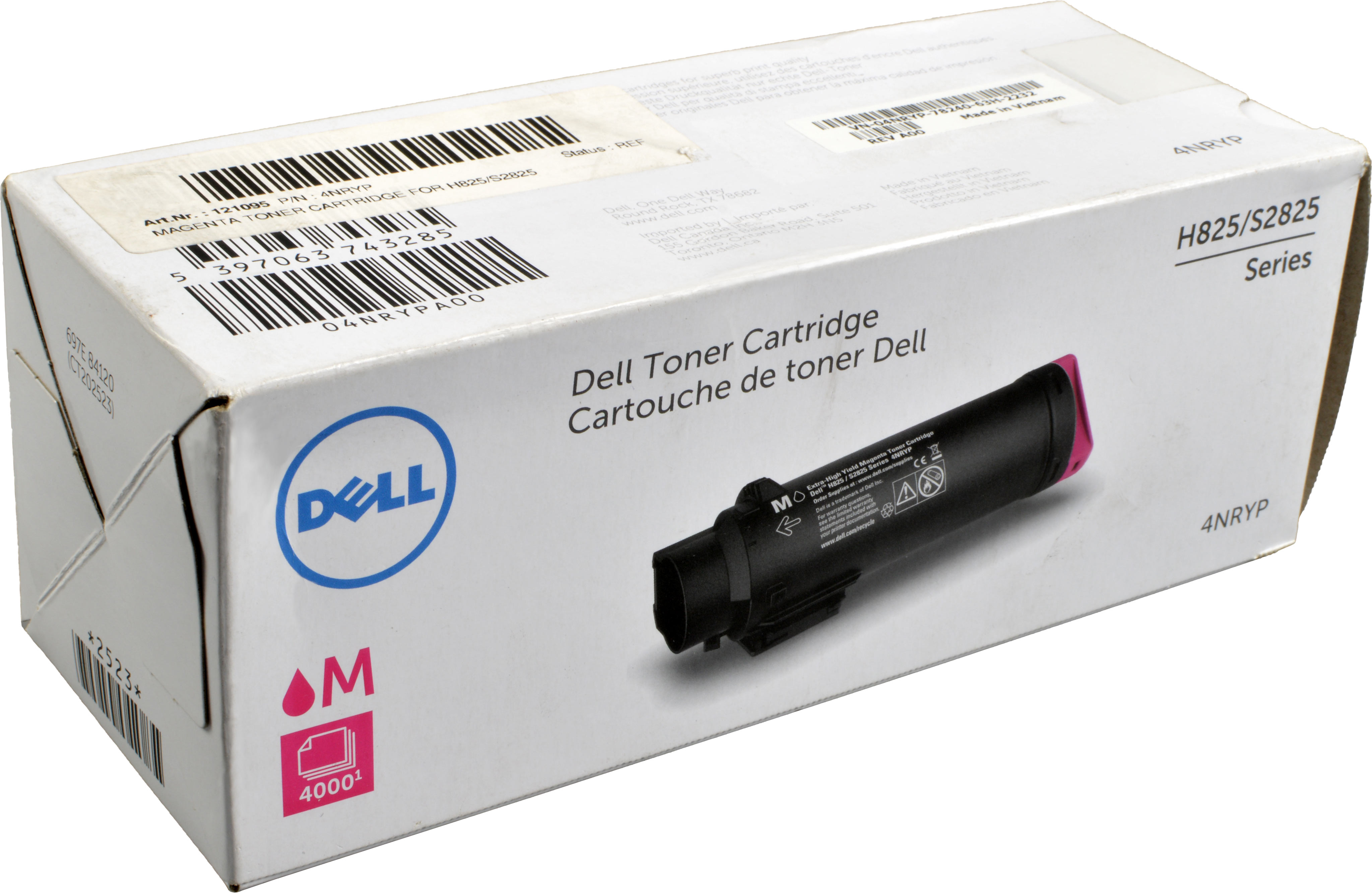 Dell Toner 593-BBRT 4NRYP  magenta