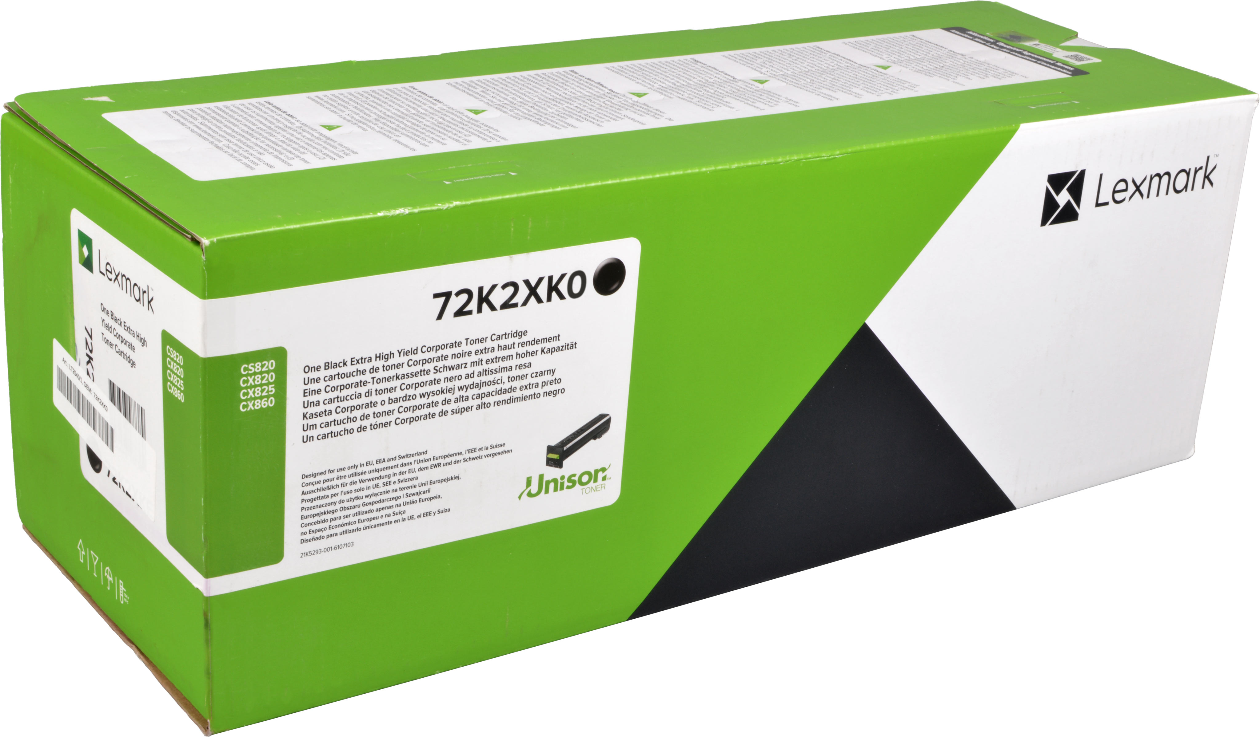 Lexmark Toner 72K2XK0 schwarz