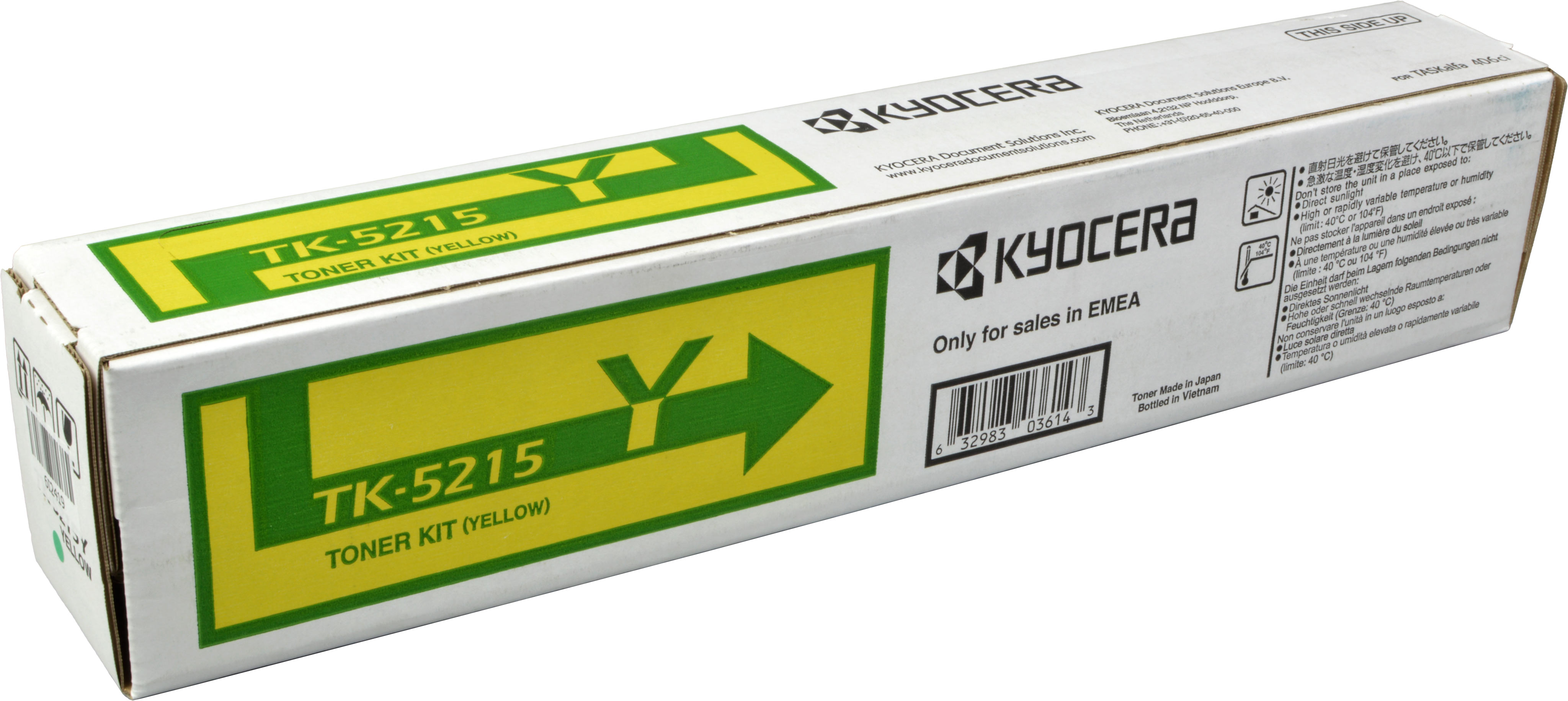 Kyocera Toner TK-5215Y 1T02R6ANL0 yellow