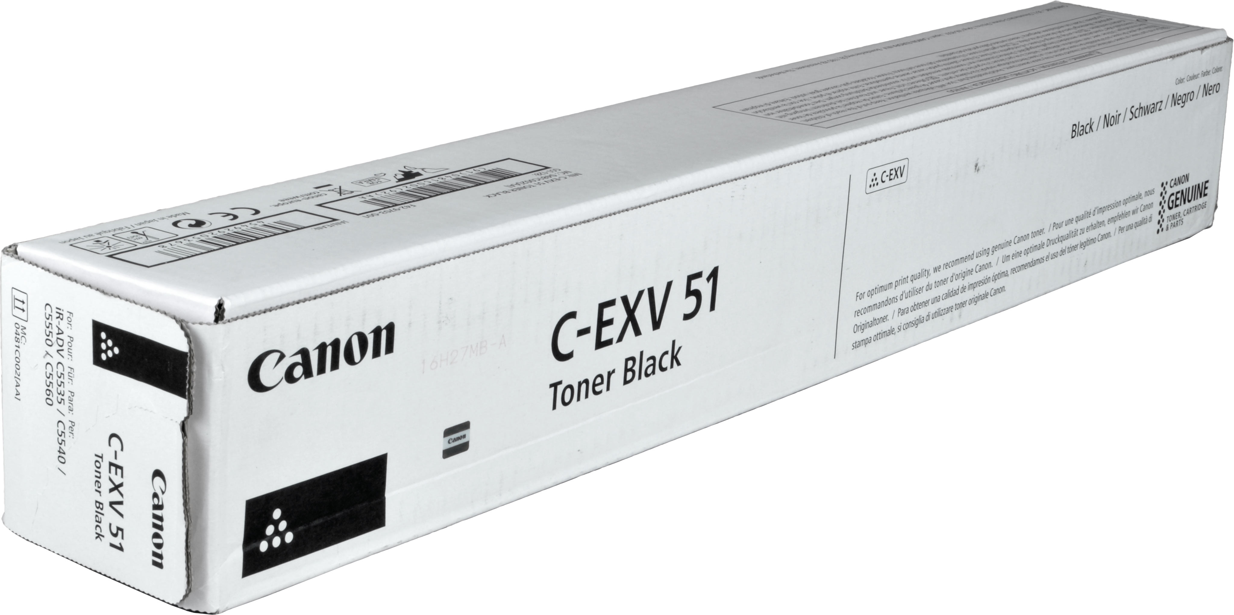 Canon Toner 0481C002  C-EXV51  schwarz