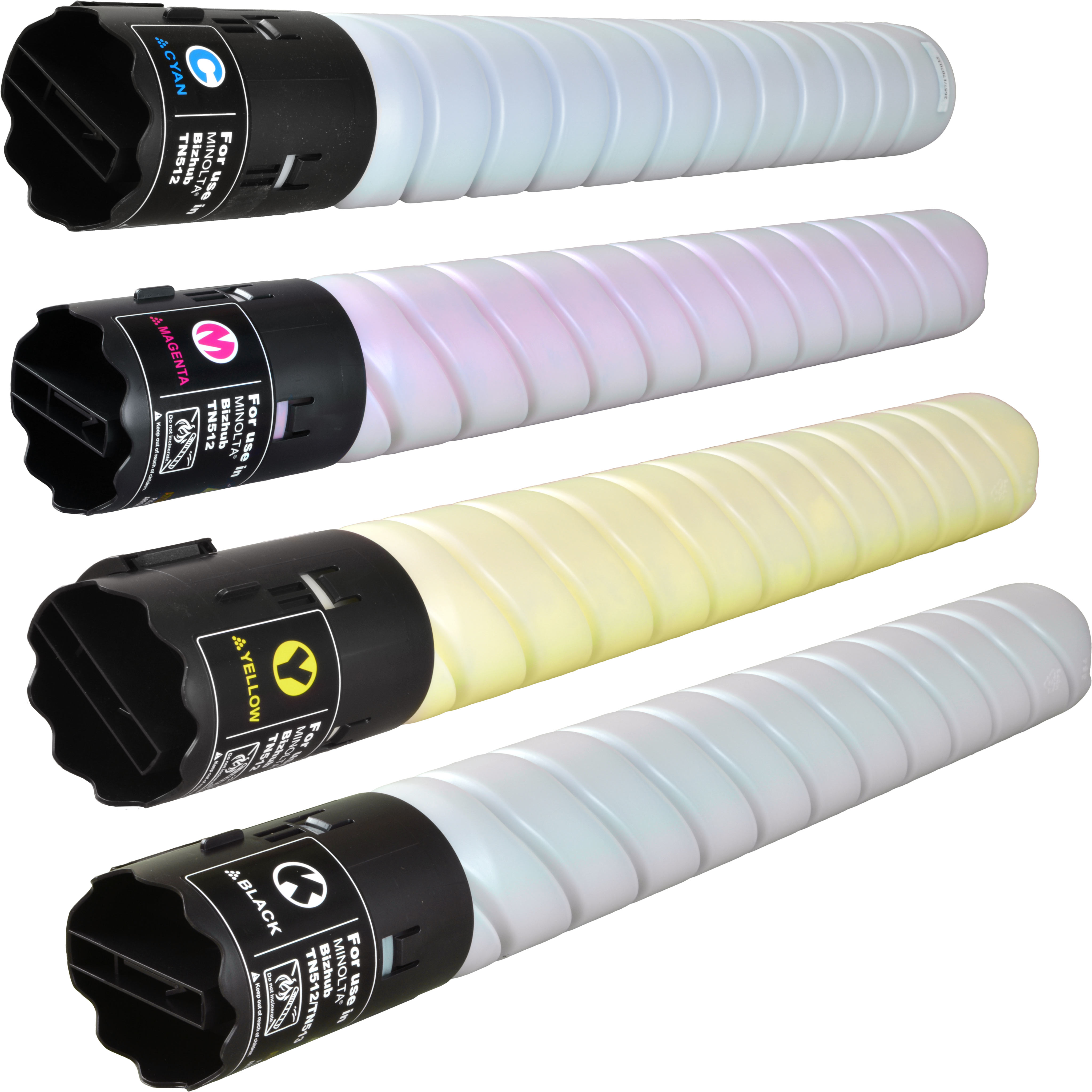 4260451669539 - 4 Toner ersetzt Konica Minolta TN-324 K C M Y  4-farbig