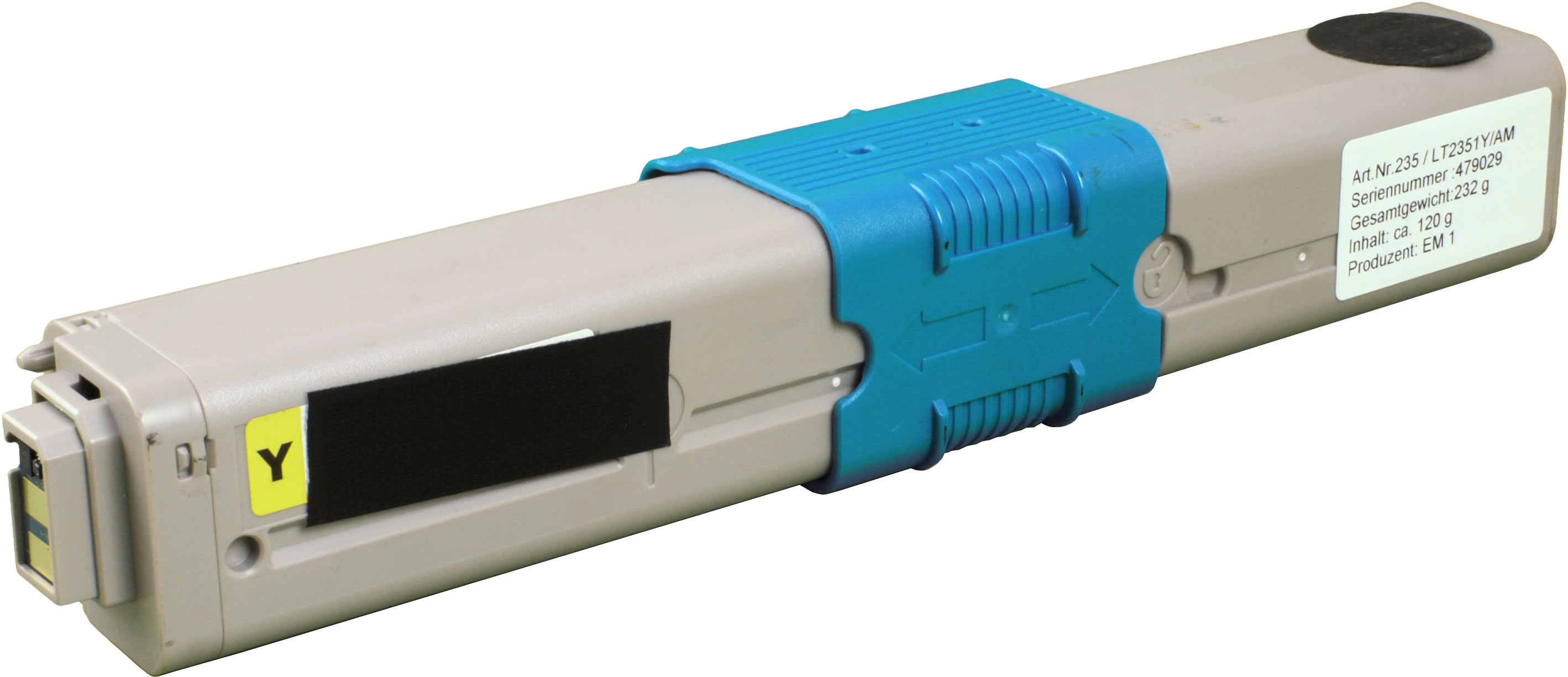 4260594075297 - Toner ersetzt Oki 46508713  yellow
