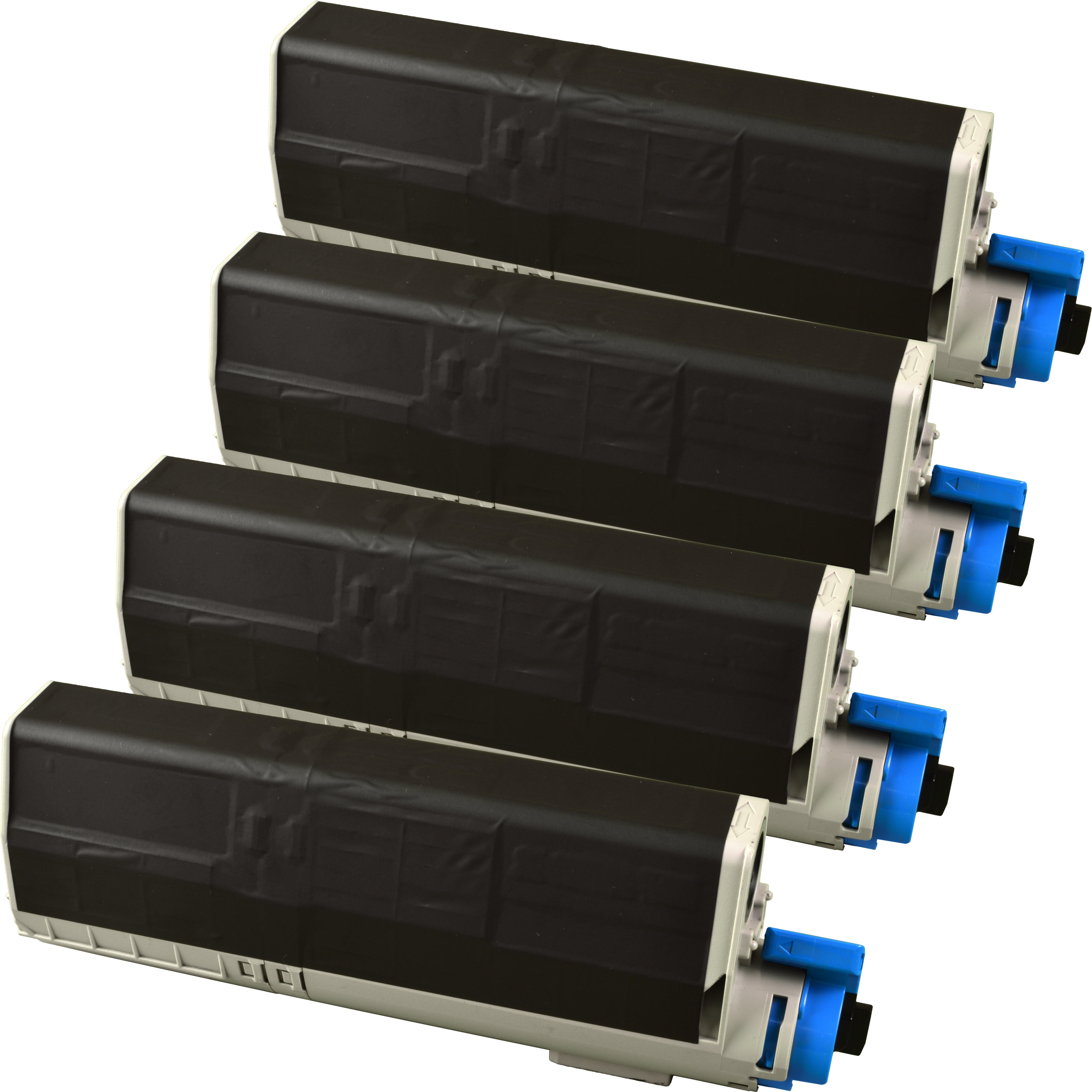 4260594075341 - 4 Toner ersetzt Oki 46490605-0608  4-farbig