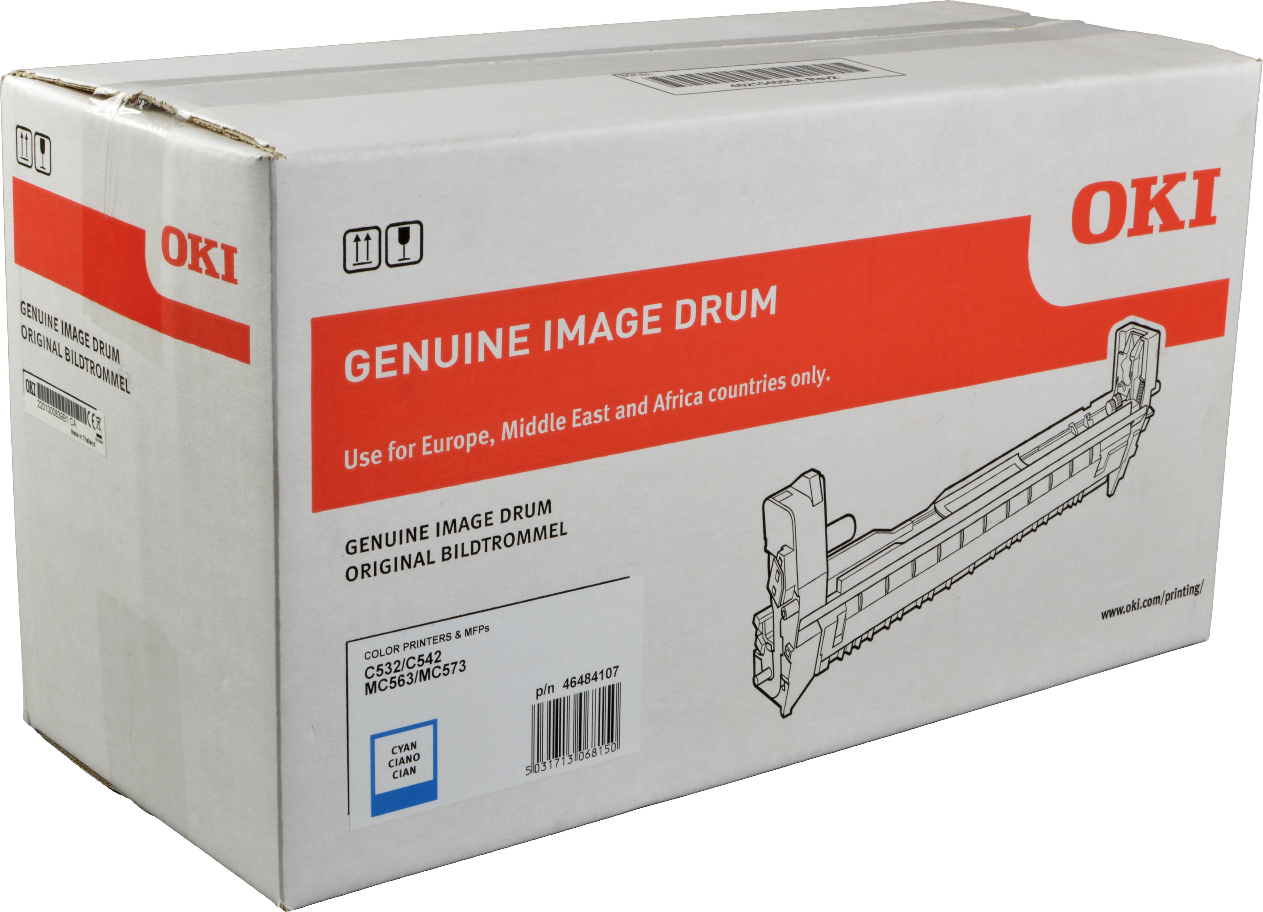 Oki Trommel 46484107 cyan
