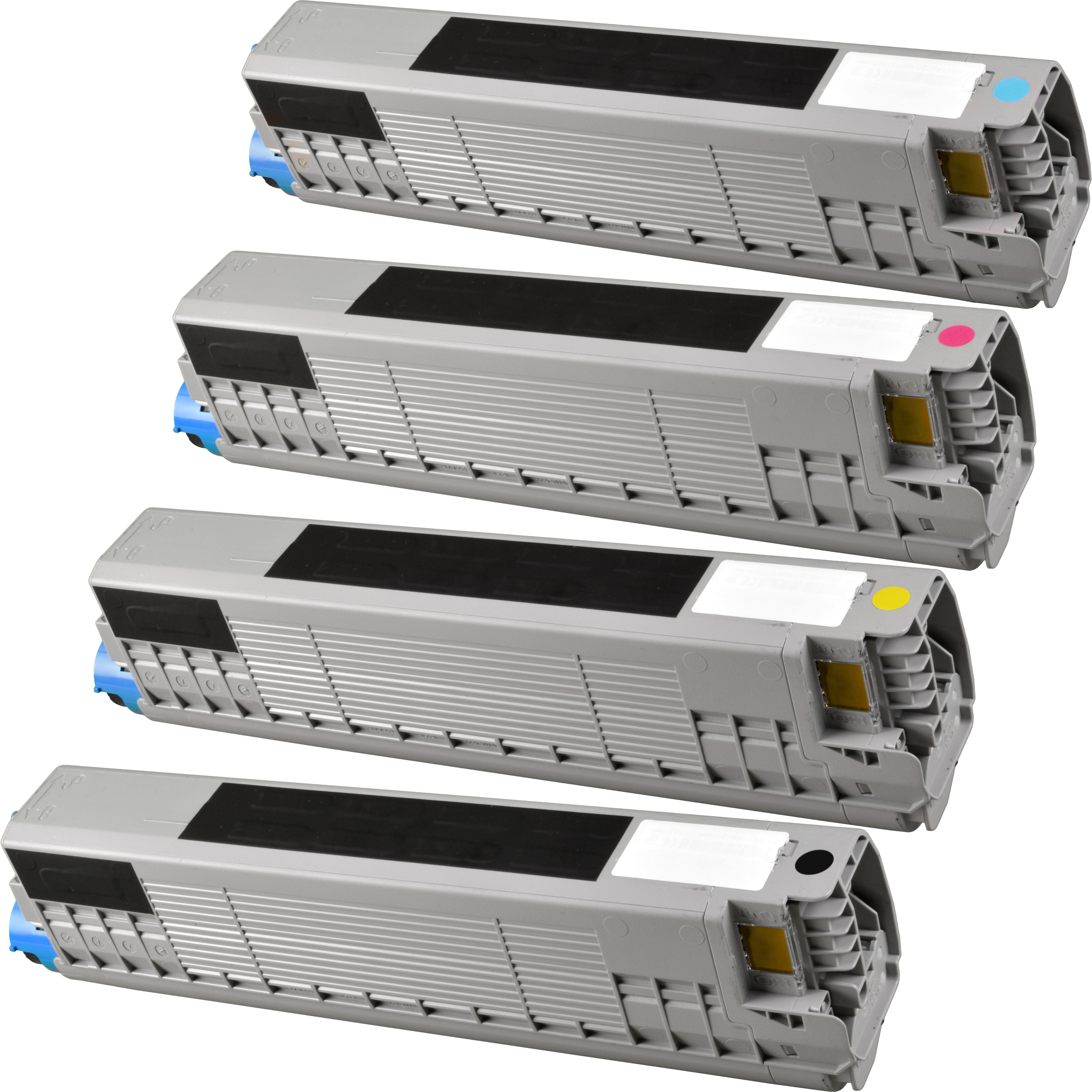 4260628998257 - 4 Toner ersetzt Oki 46471104-01  4-farbig