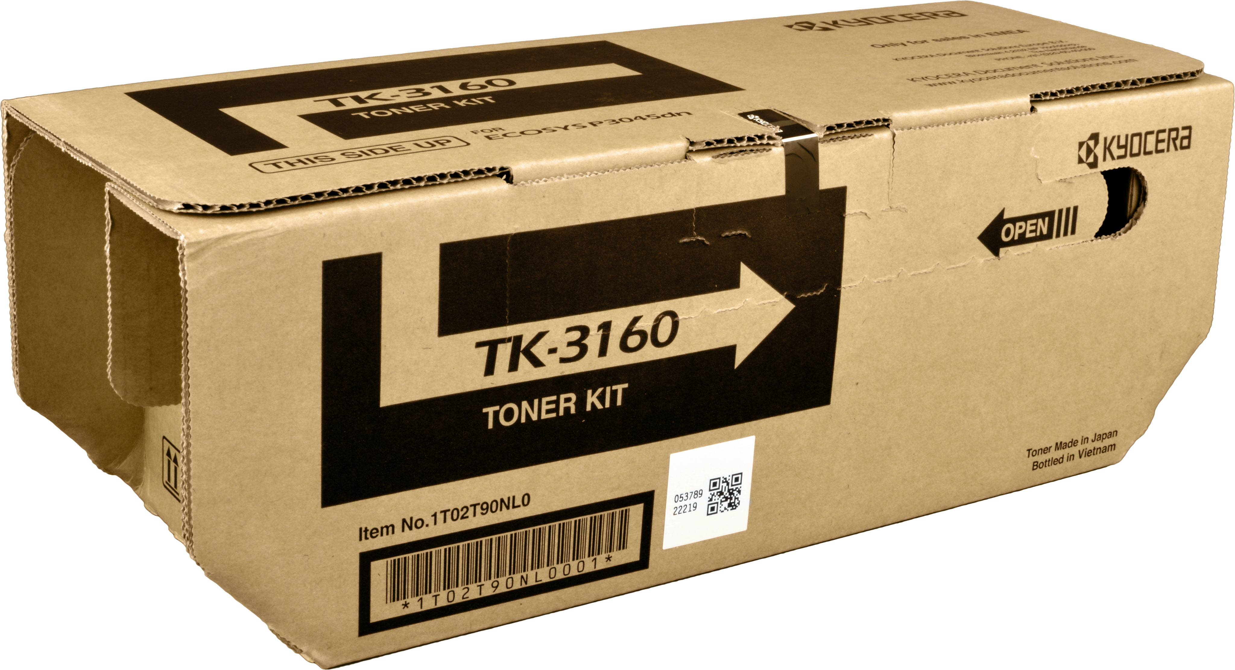Kyocera Toner TK-3160  1T02T90NL0  schwarz