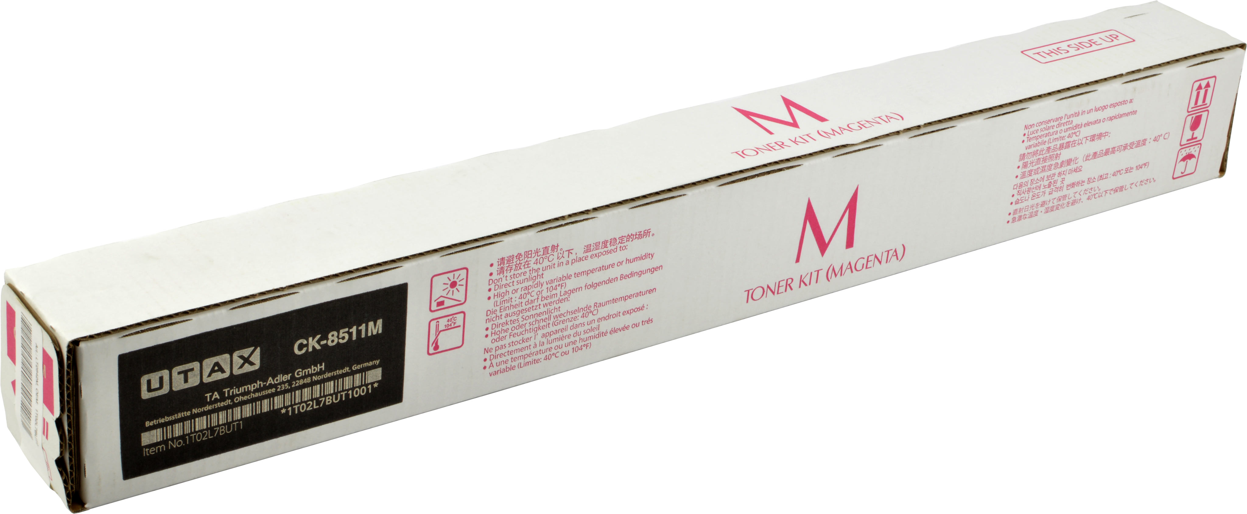 Utax Toner CK-8511M 1T02L7BUT0 magenta