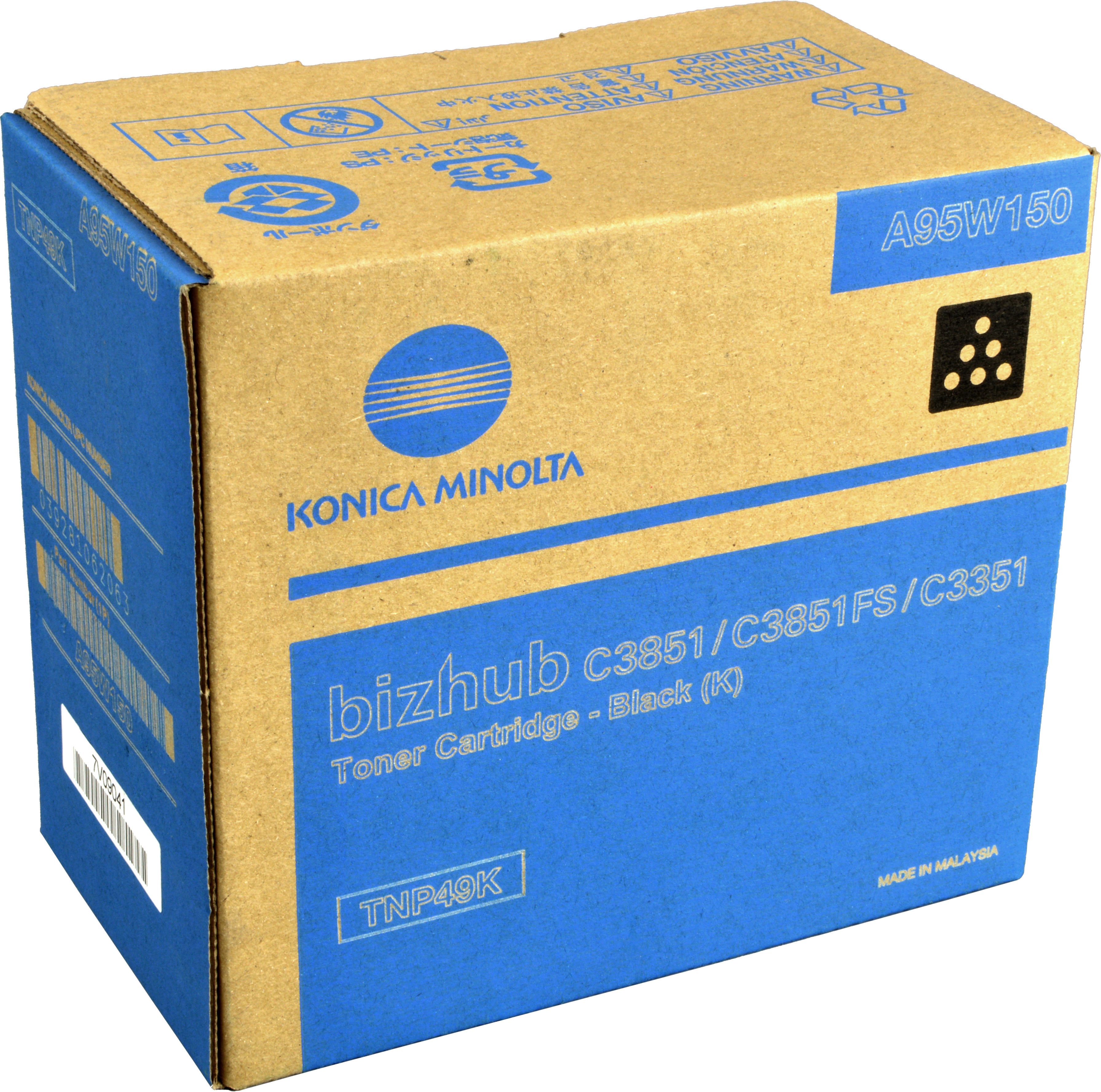 Konica Minolta Toner TNP-49K A95W150 schwarz