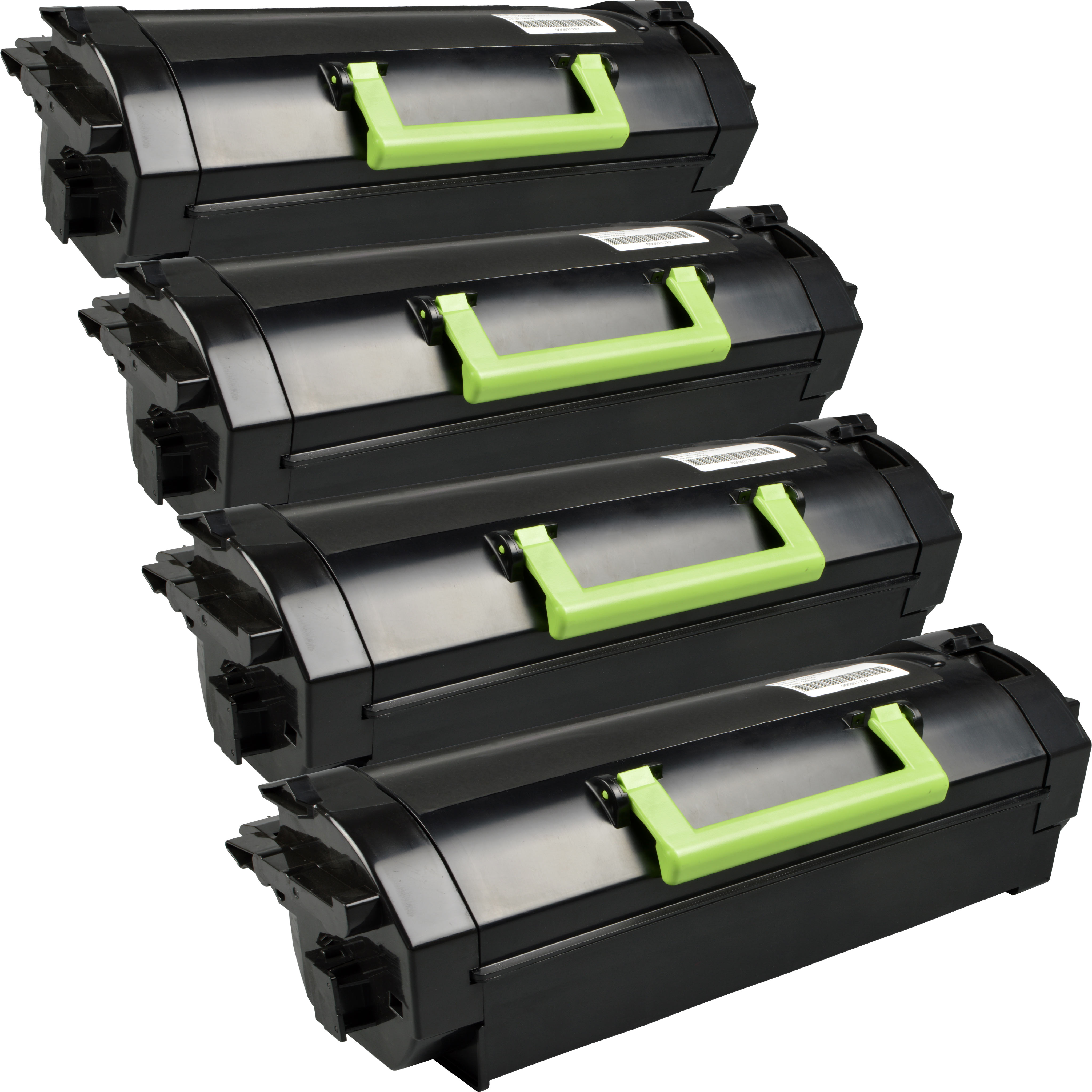 4260628999797 - 4 Toner ersetzt Lexmark 53B2000  schwarz