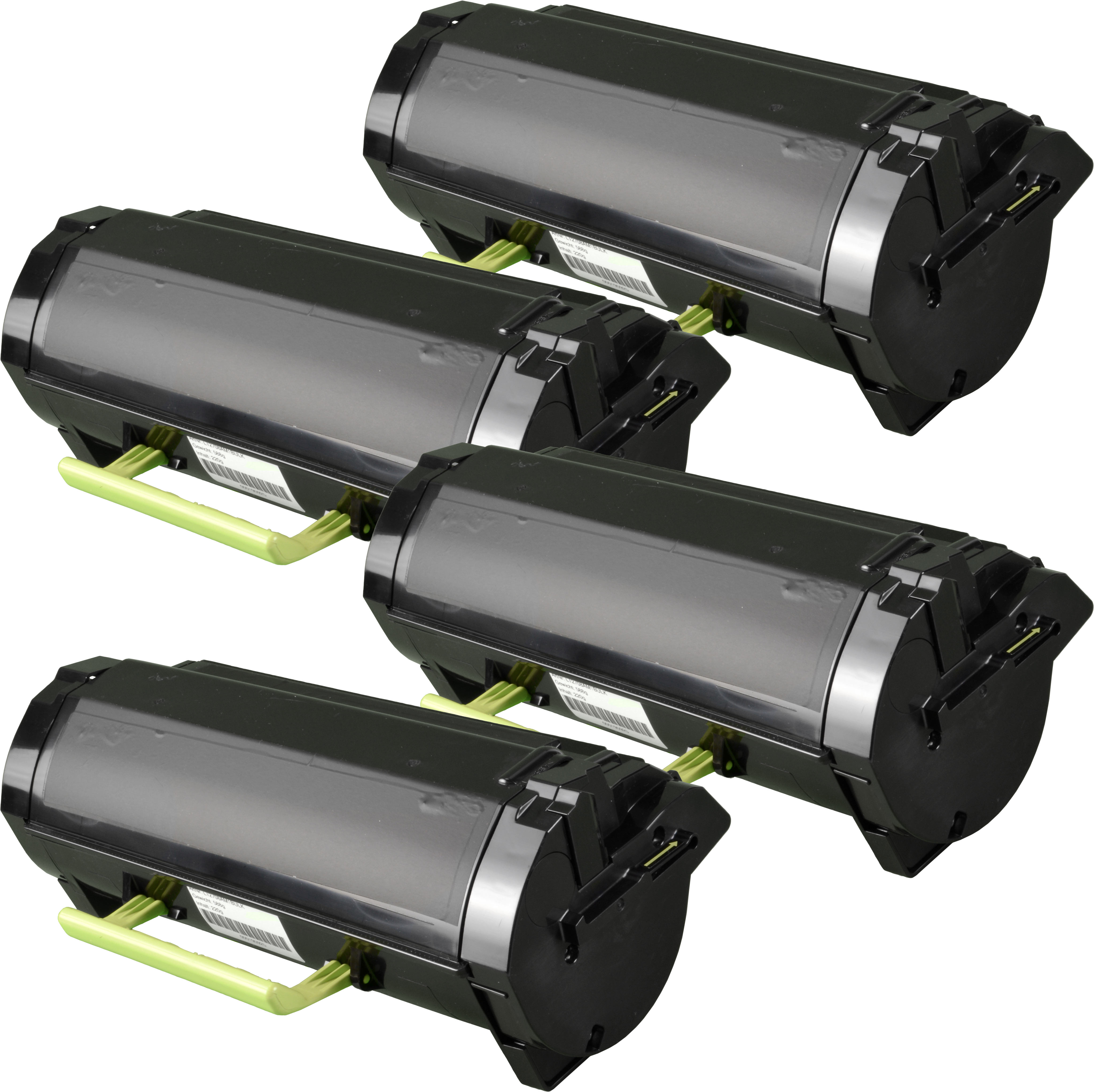 4260628990756 - 4 Toner ersetzt Lexmark 51B2X00  schwarz