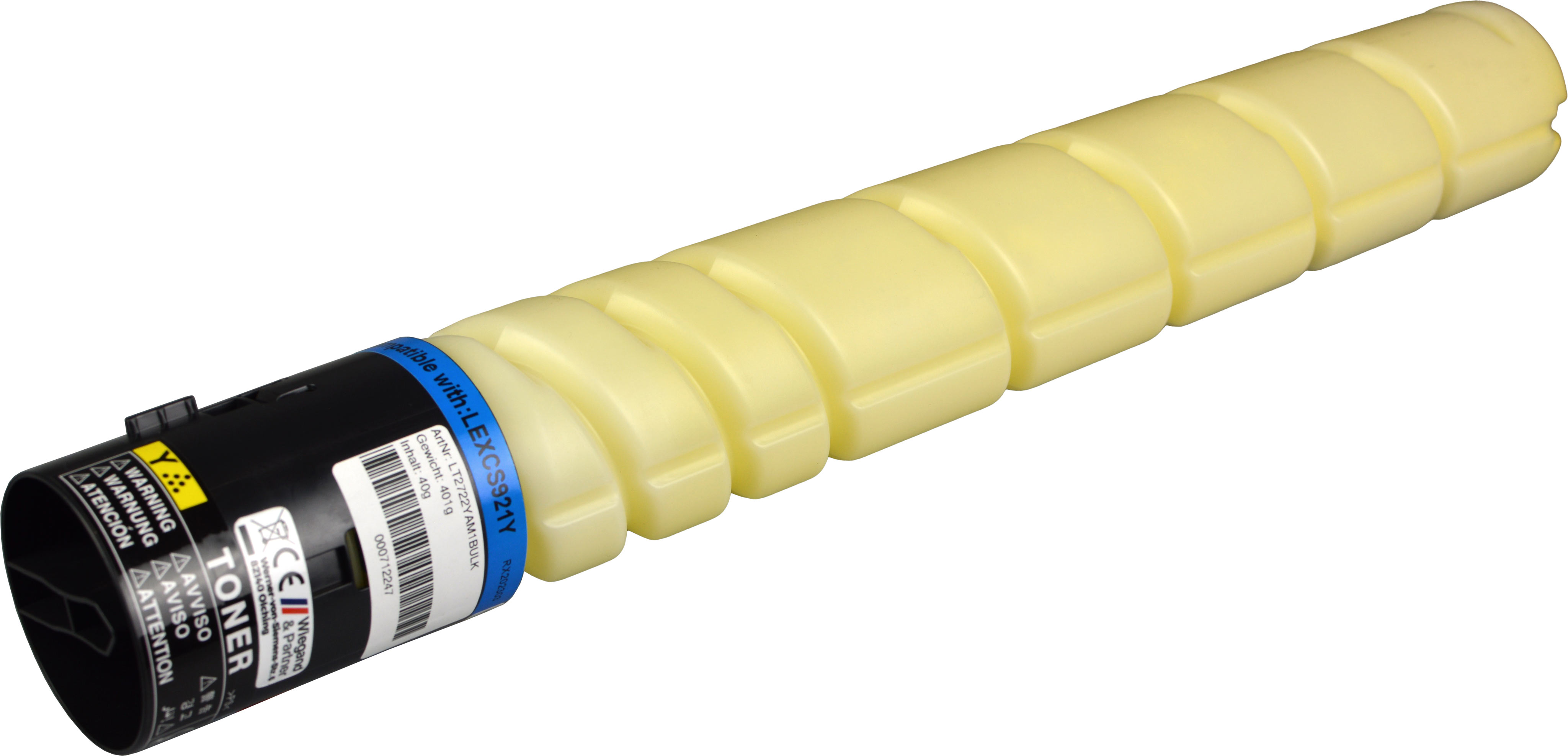 4262457371232 - Toner ersetzt Lexmark 76C00Y0 yellow