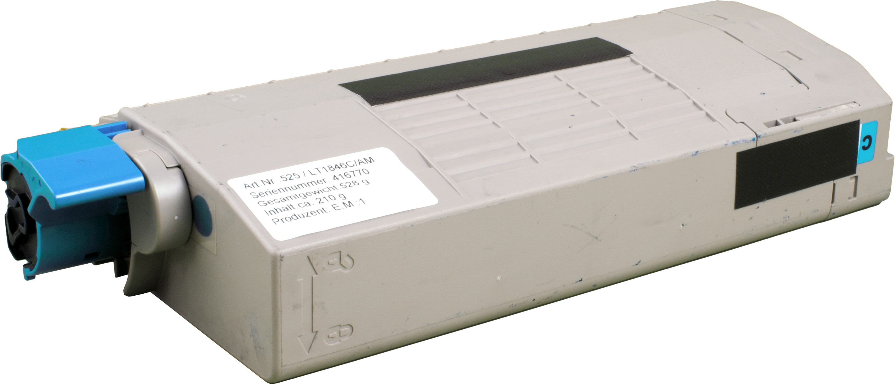 4260529928445 - Toner ersetzt Oki 45396215  cyan