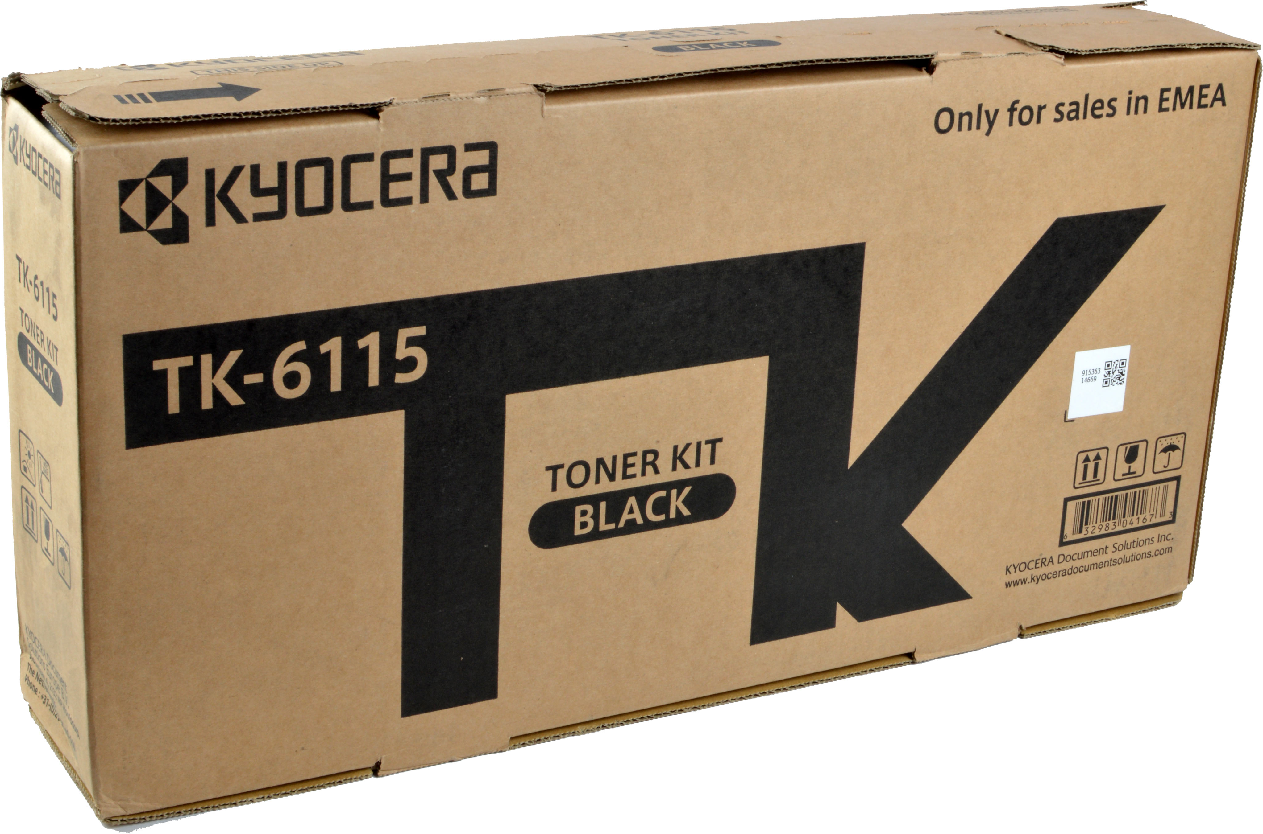 Kyocera Toner TK-6115  1T02P10NL0  schwarz