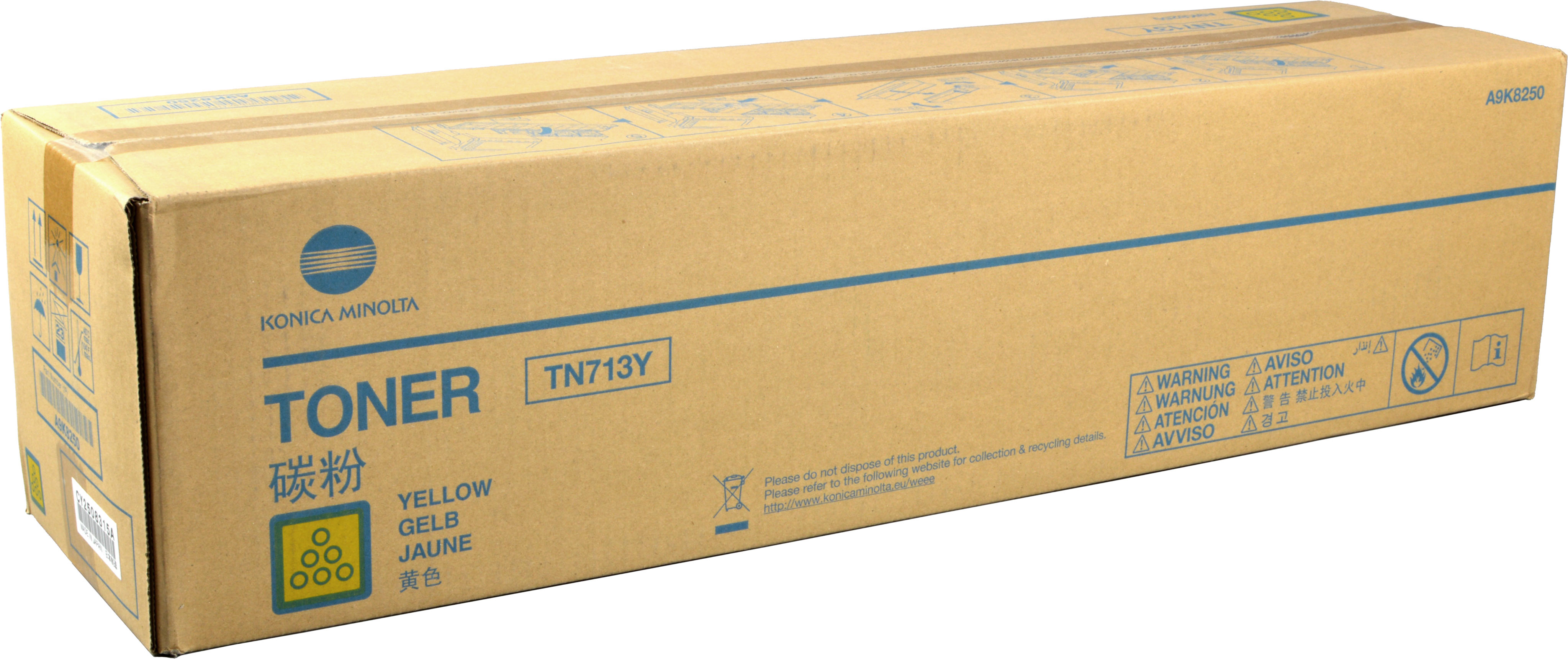 Konica Minolta Toner TN-713Y A9K8250 yellow