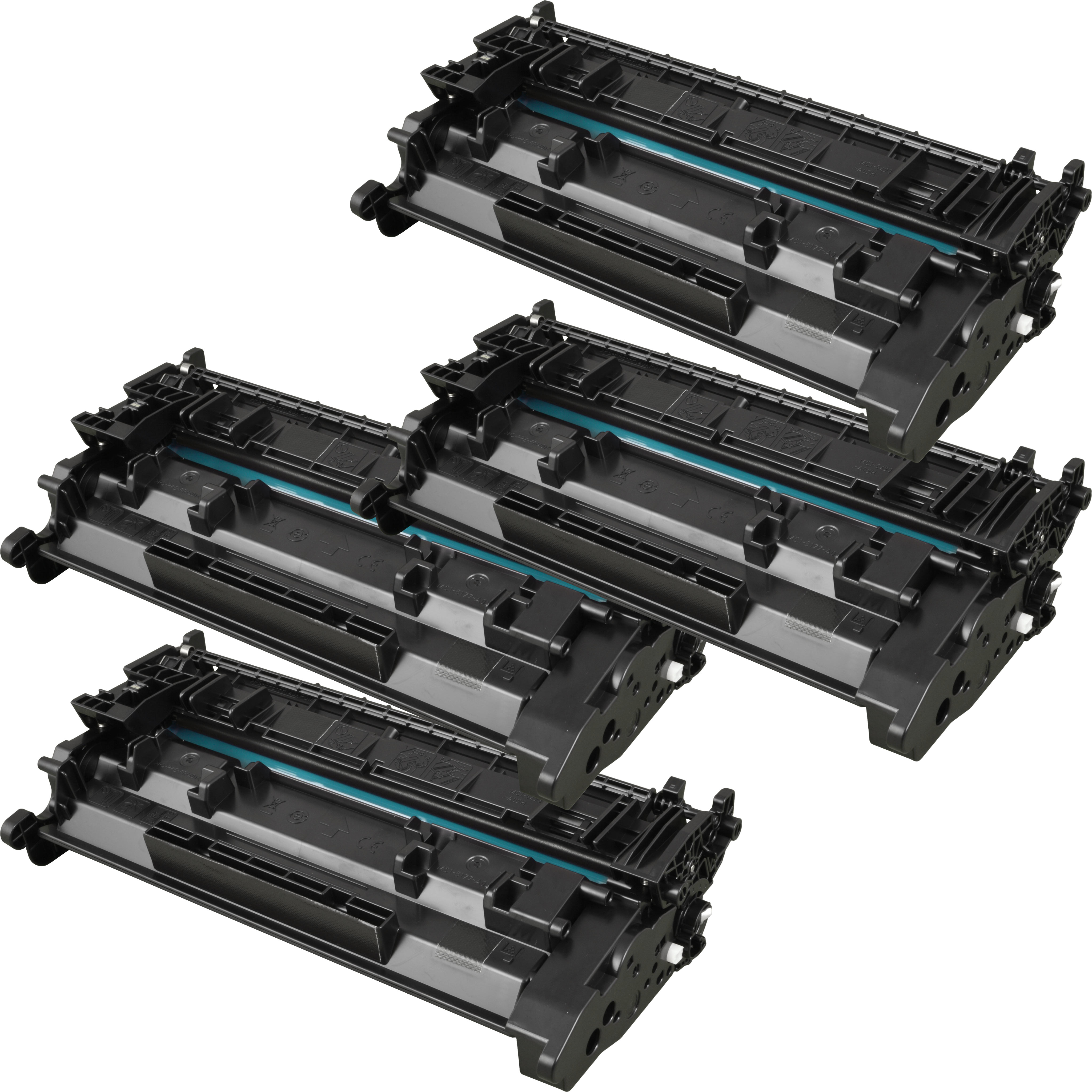 4260594077871 - 4 Toner ersetzt Canon 2199C002  052  schwarz