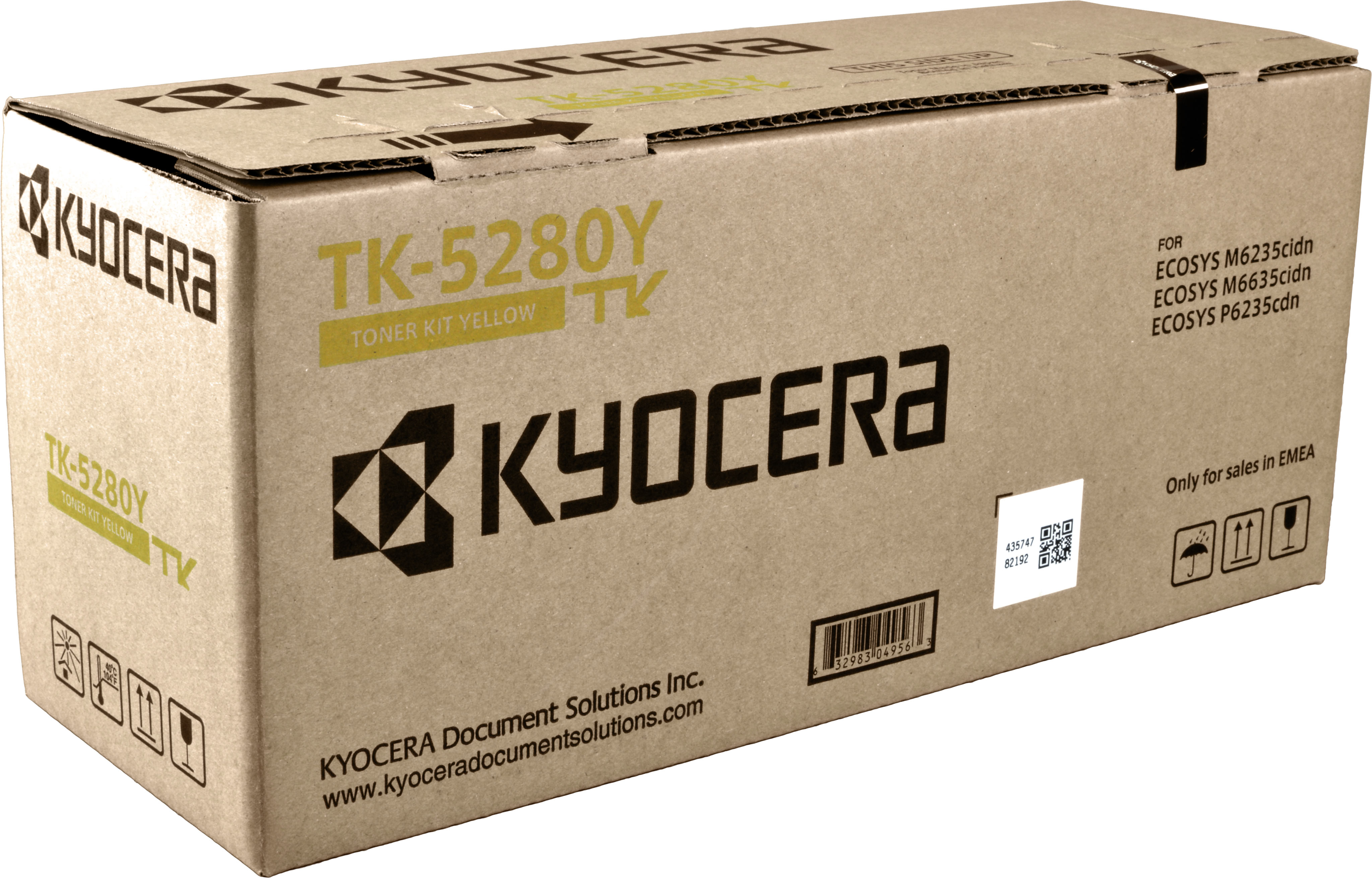 Kyocera Toner TK-5280Y  1T02TWANL0  yellow