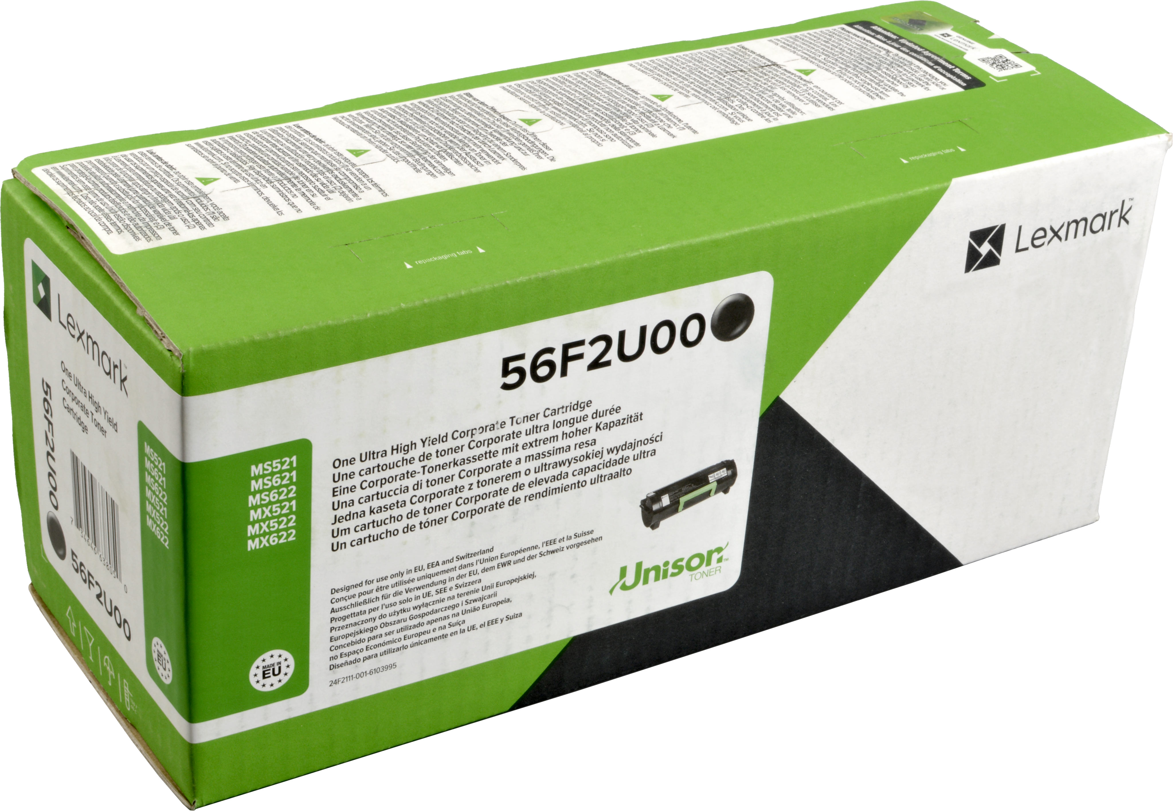 Lexmark Toner 56F2U00 schwarz