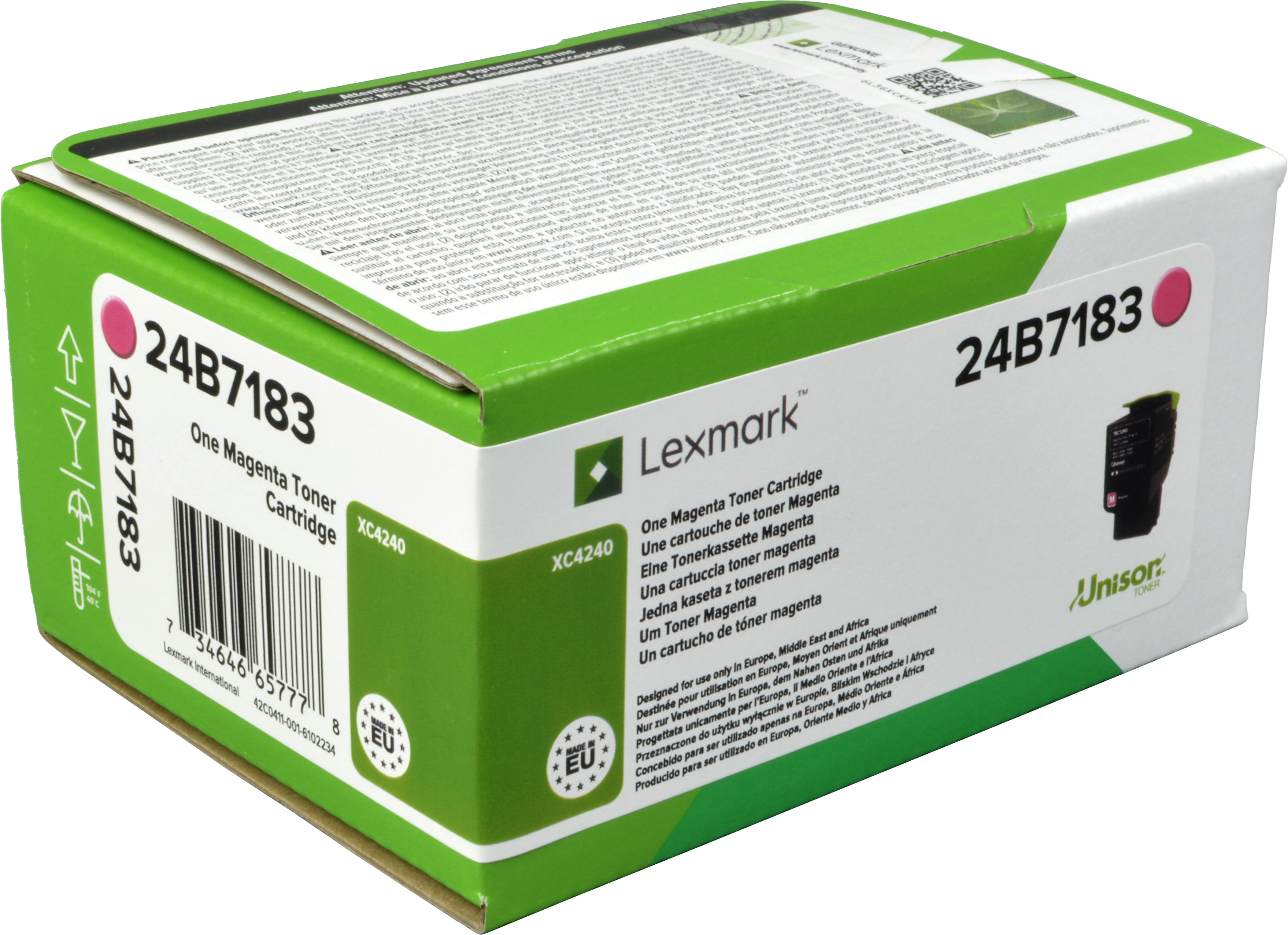 Lexmark Toner 24B7183 magenta