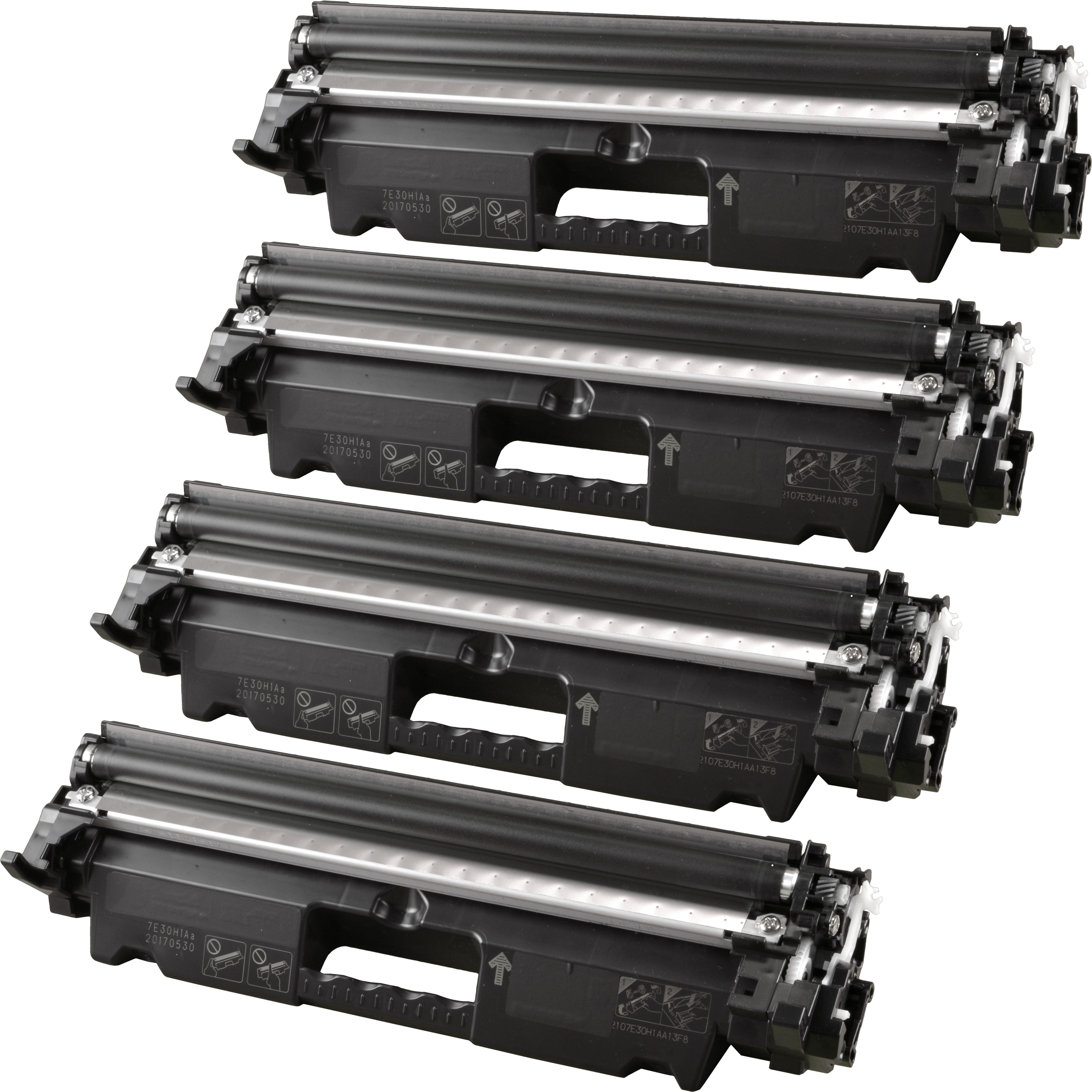 4260628998691 - 4 Toner ersetzt Canon 2169C002  051H  schwarz