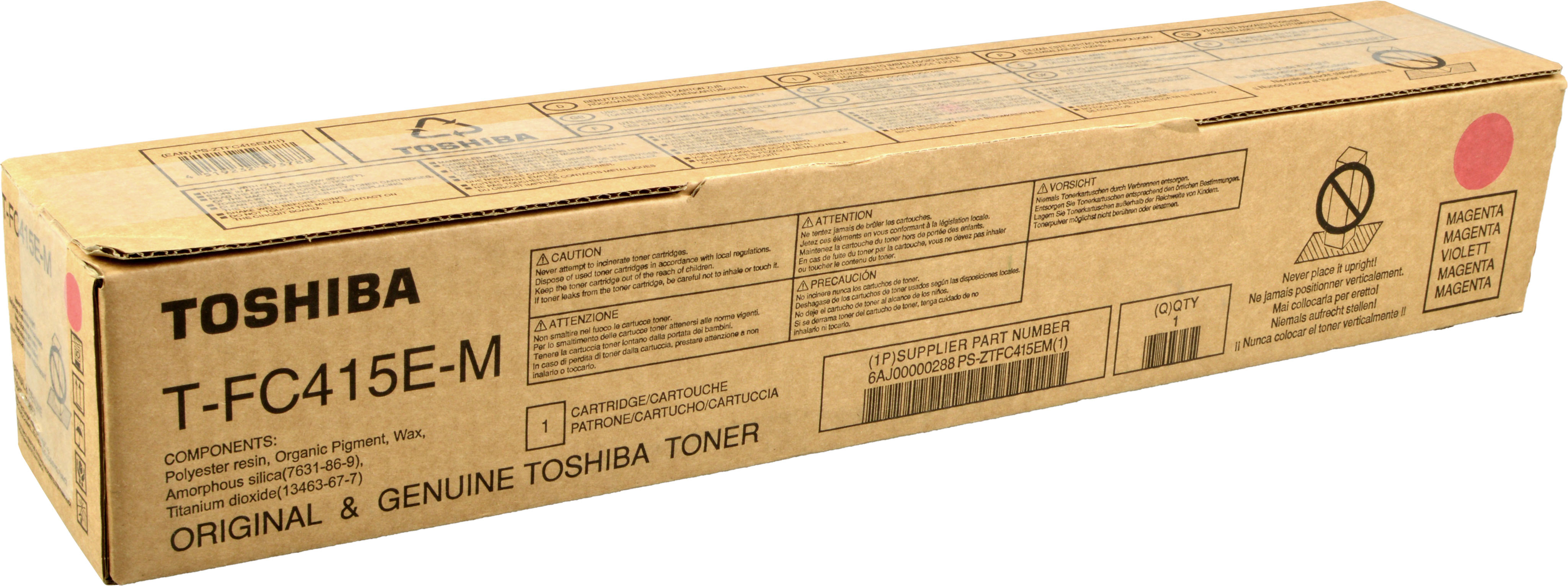 Toshiba Toner T-FC415E-M  6AJ00000178  magenta