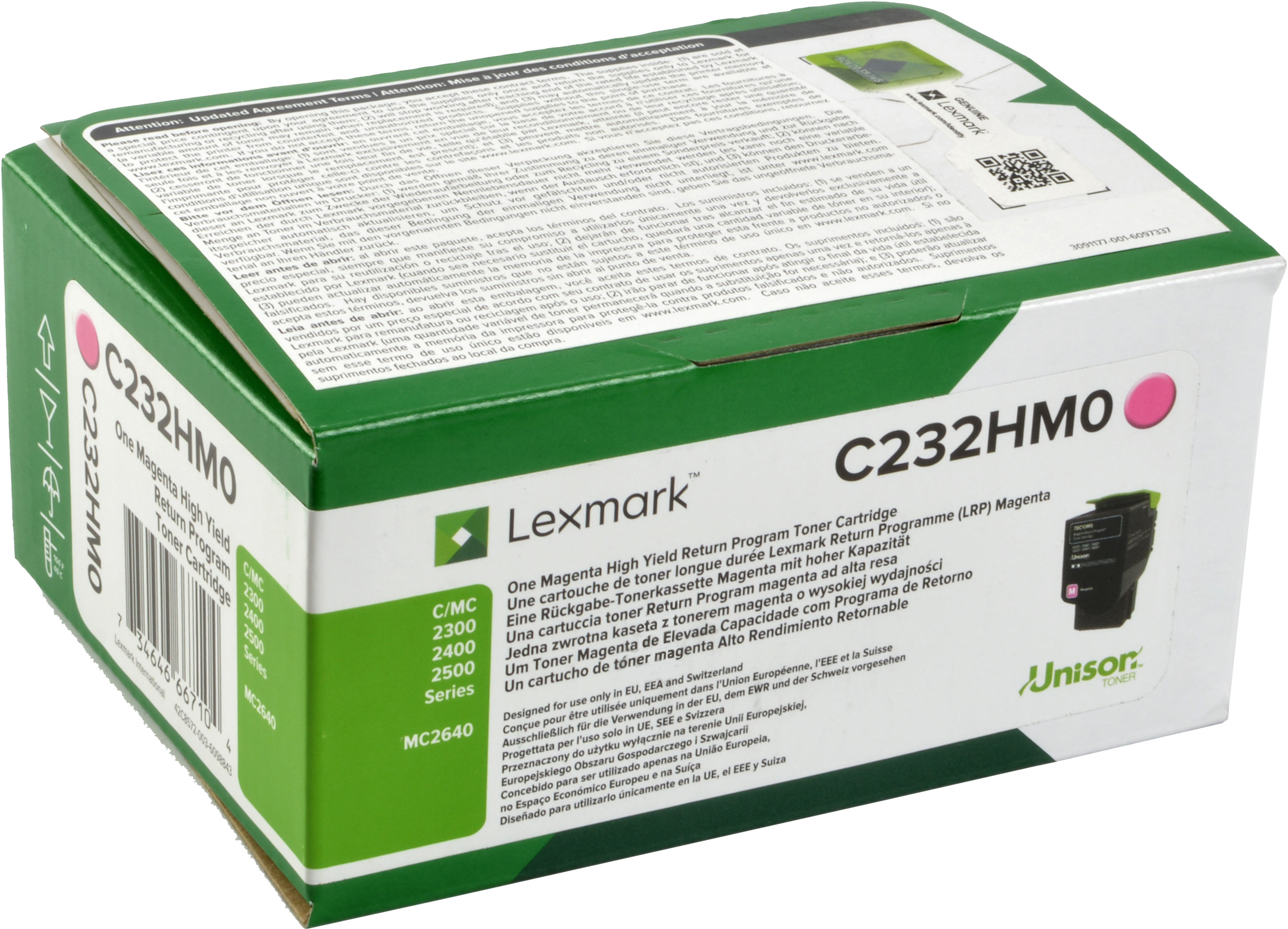 Lexmark Toner C232HM0 magenta