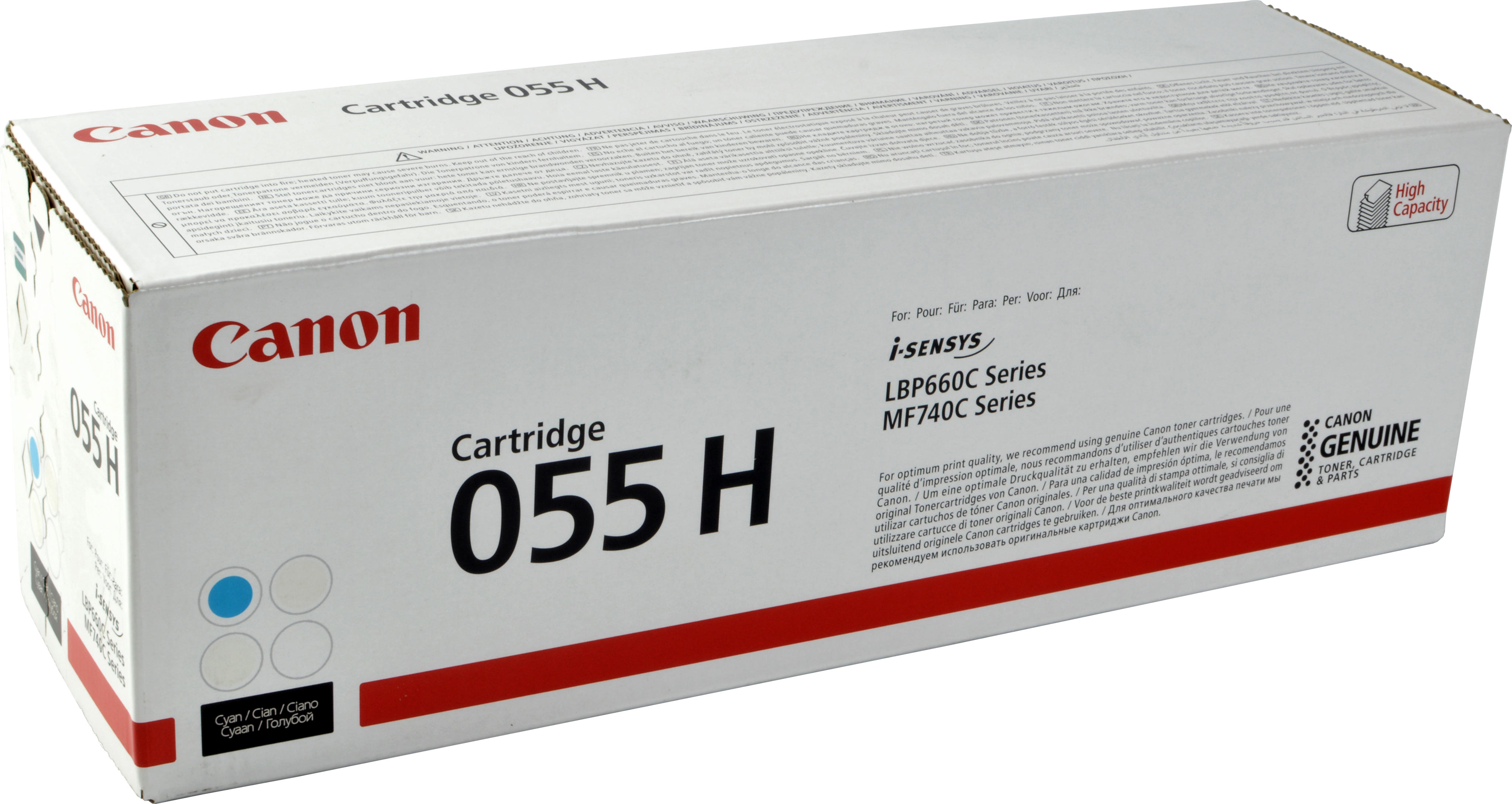 Canon Toner 3019C002 055H cyan