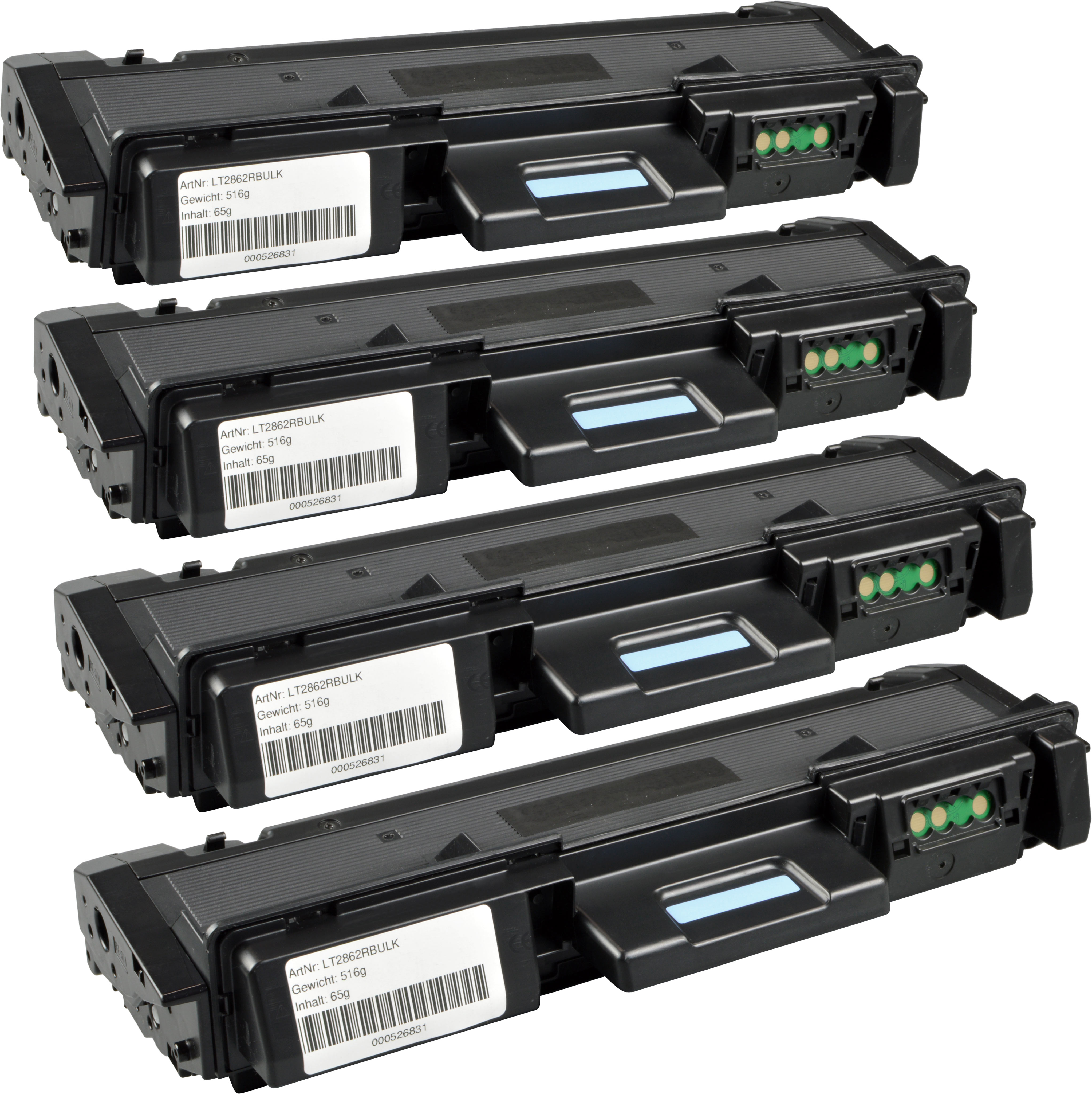 4260673718626 - 4 Toner ersetzt Xerox 106R04347  schwarz