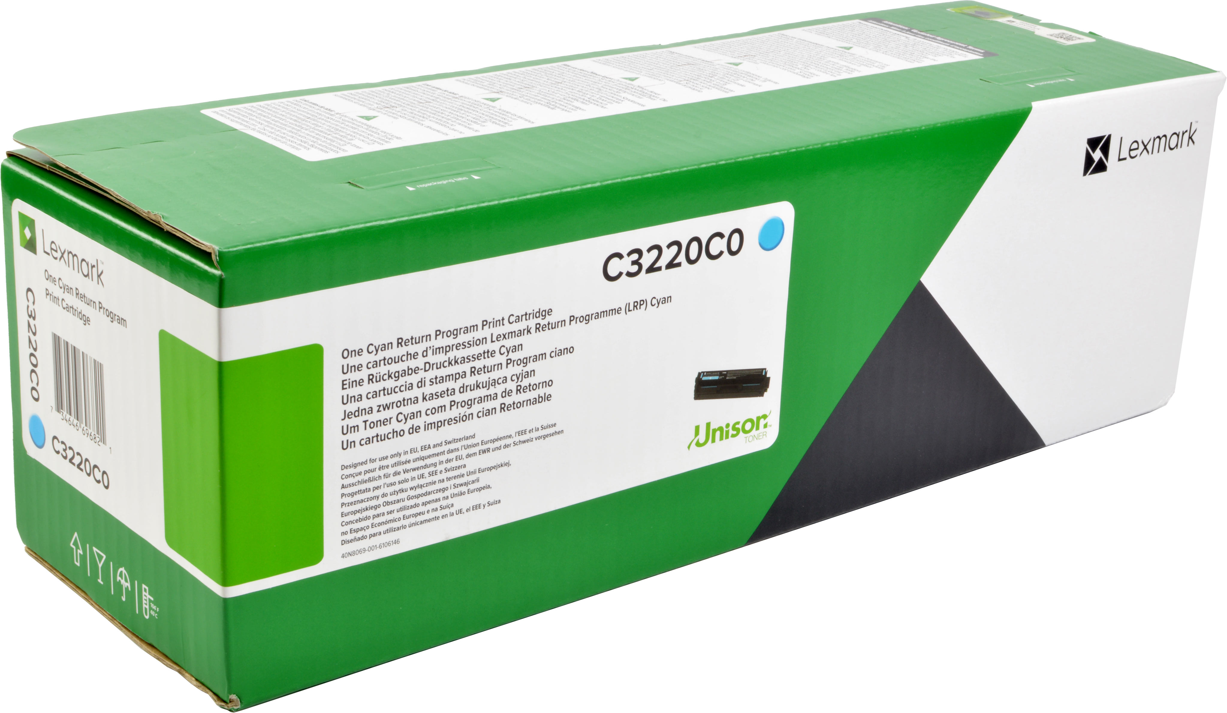 Lexmark Toner C3220C0 cyan