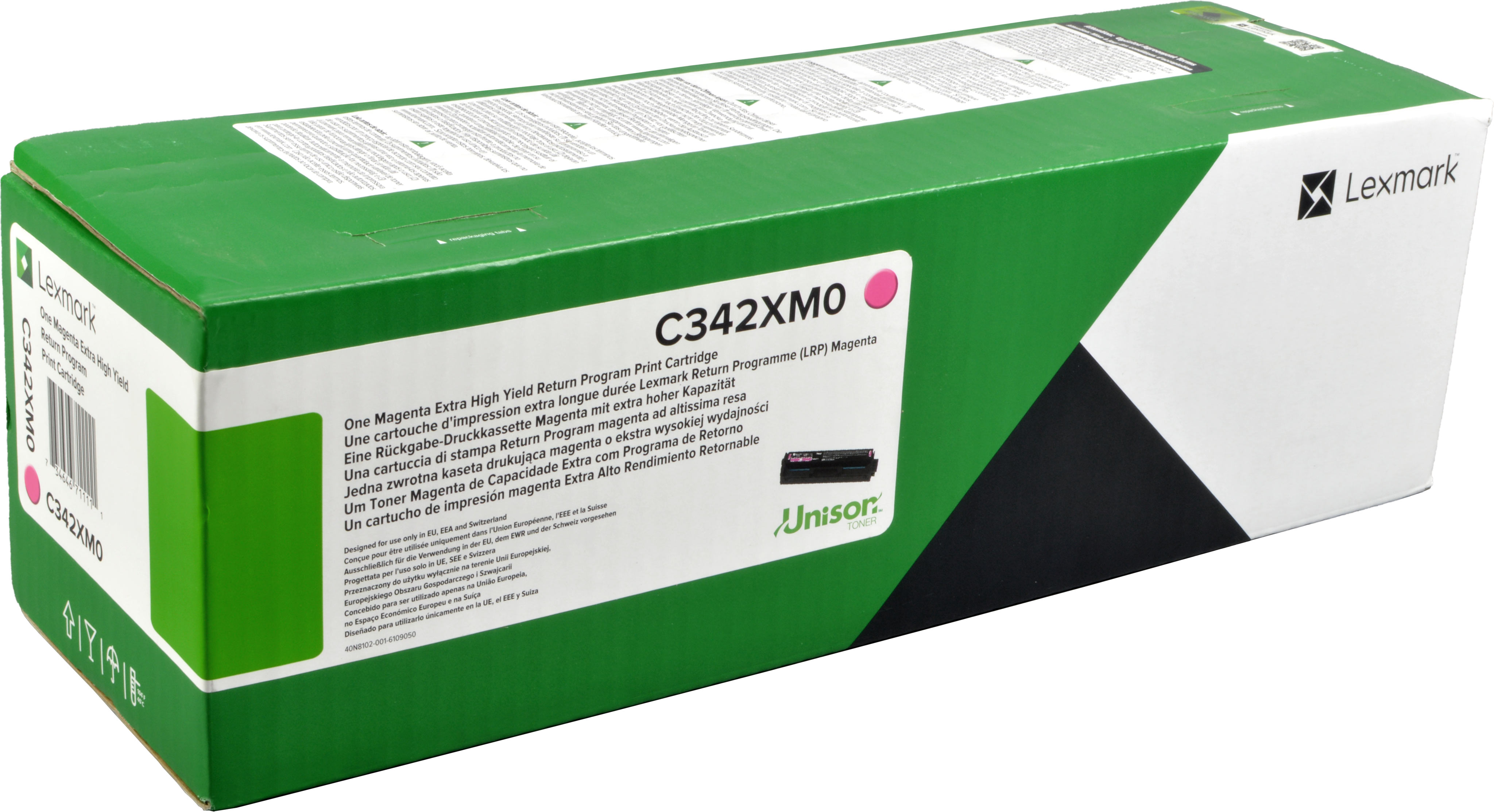 Lexmark Toner C342XM0 magenta