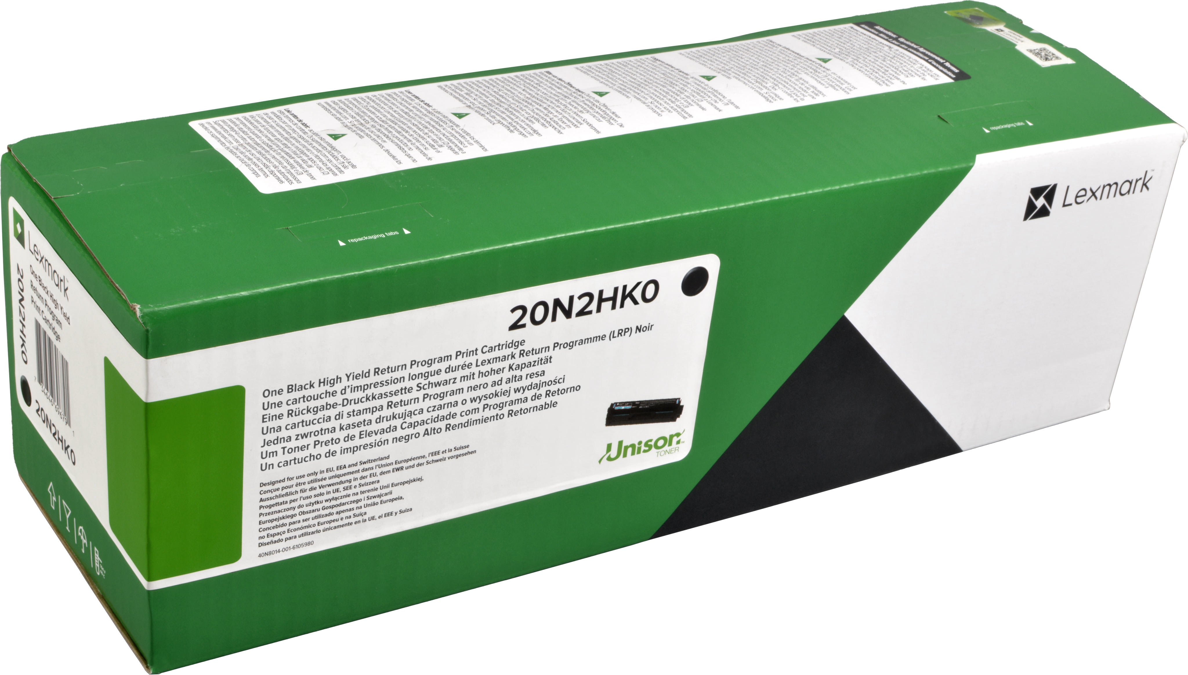 Lexmark Toner 20N2HK0 schwarz