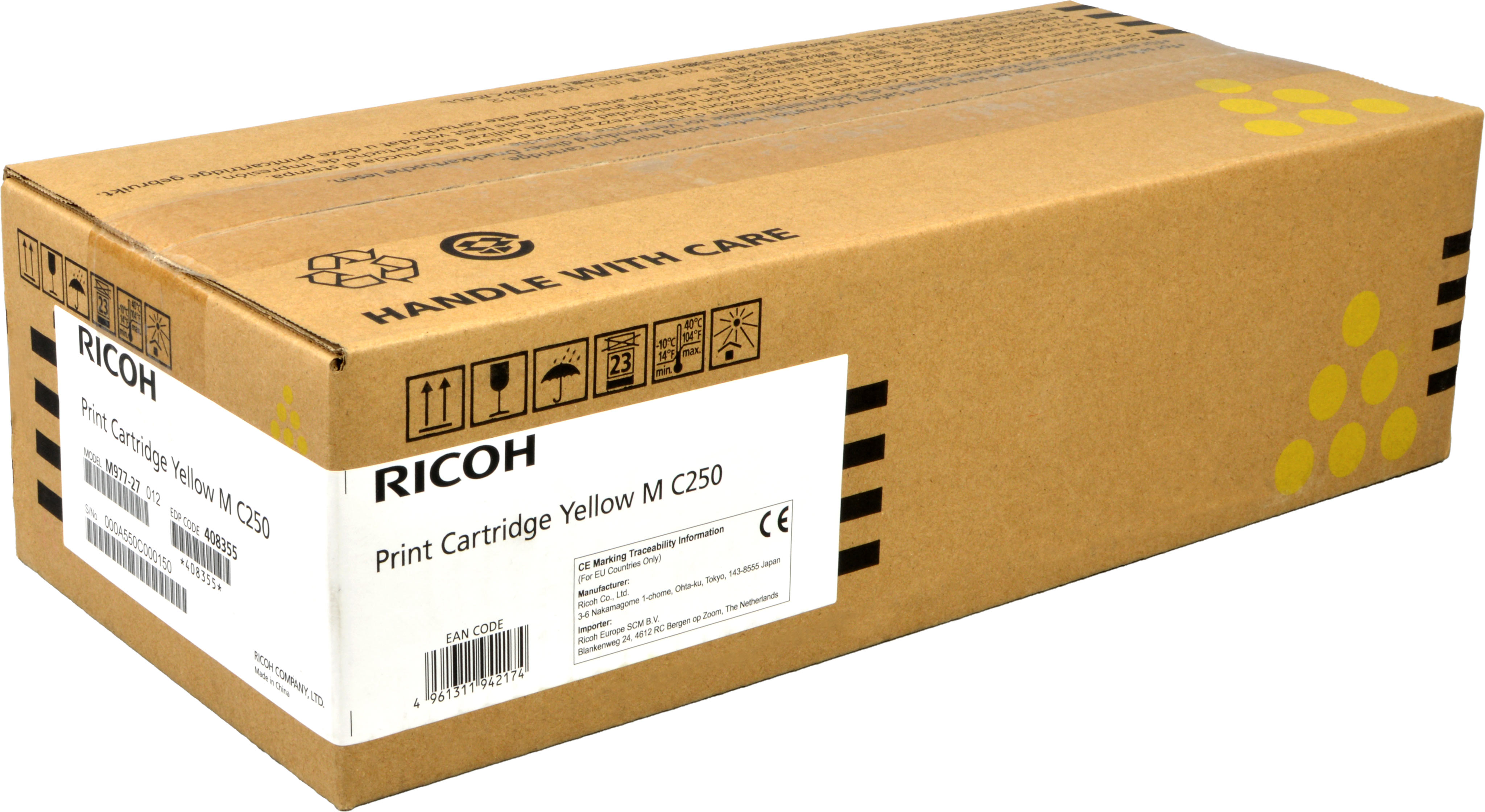 Ricoh Toner 408355 MC250 yellow OEM